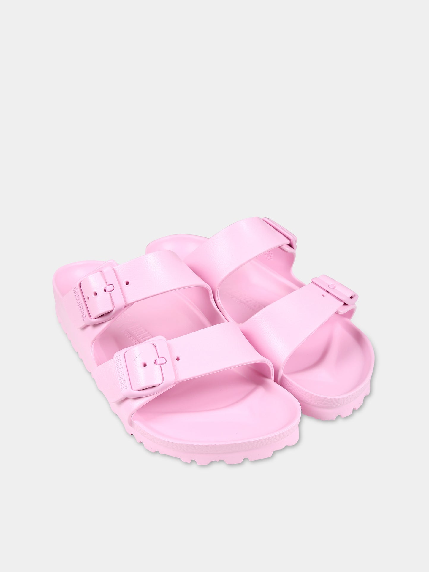 Sandali rosa Arizona Eva per bambina con logo,Birkenstock,1027355 FONDANT PINK
