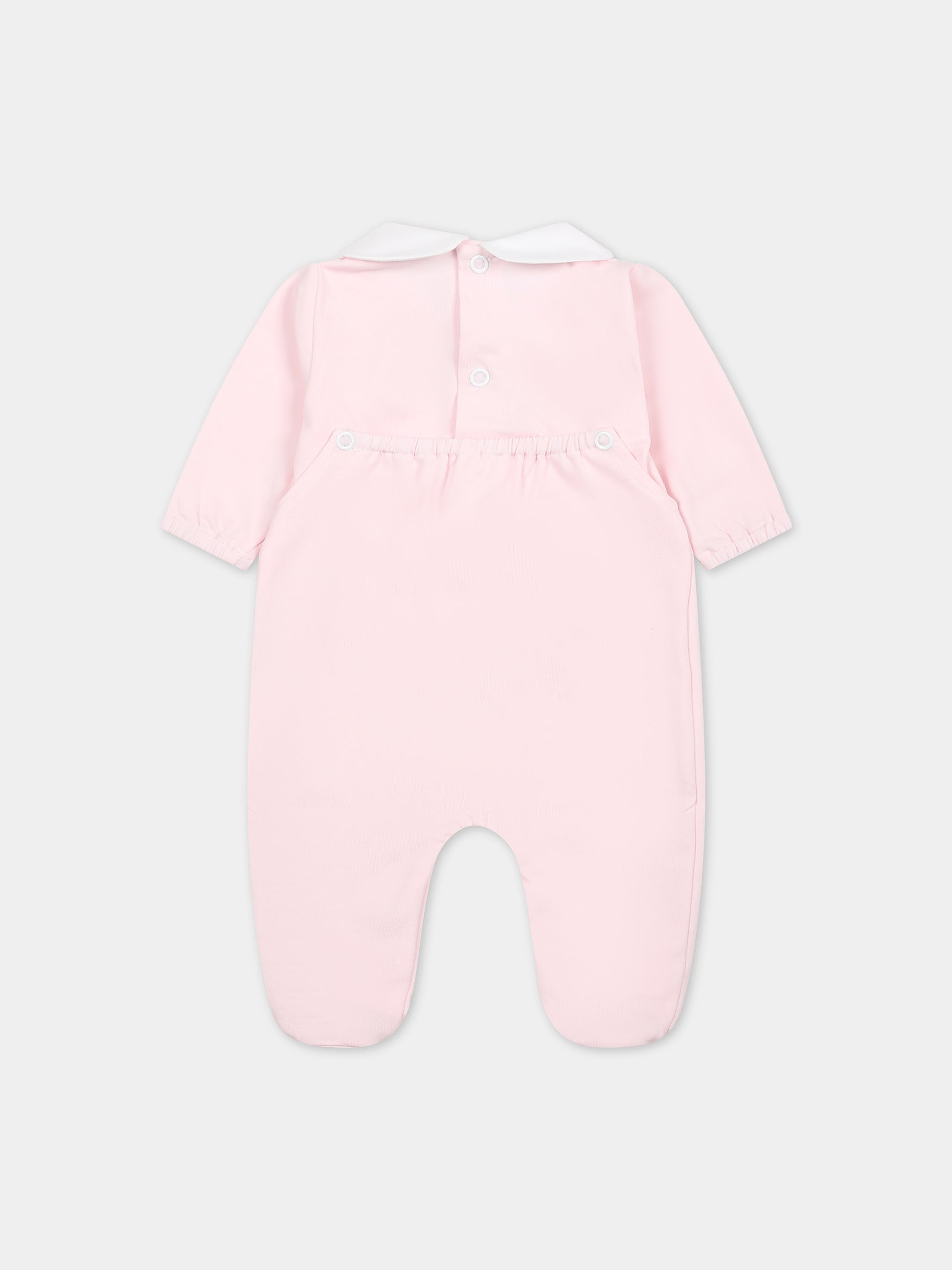 Tutina rosa per neonata,Little Bear,8041 ROSA