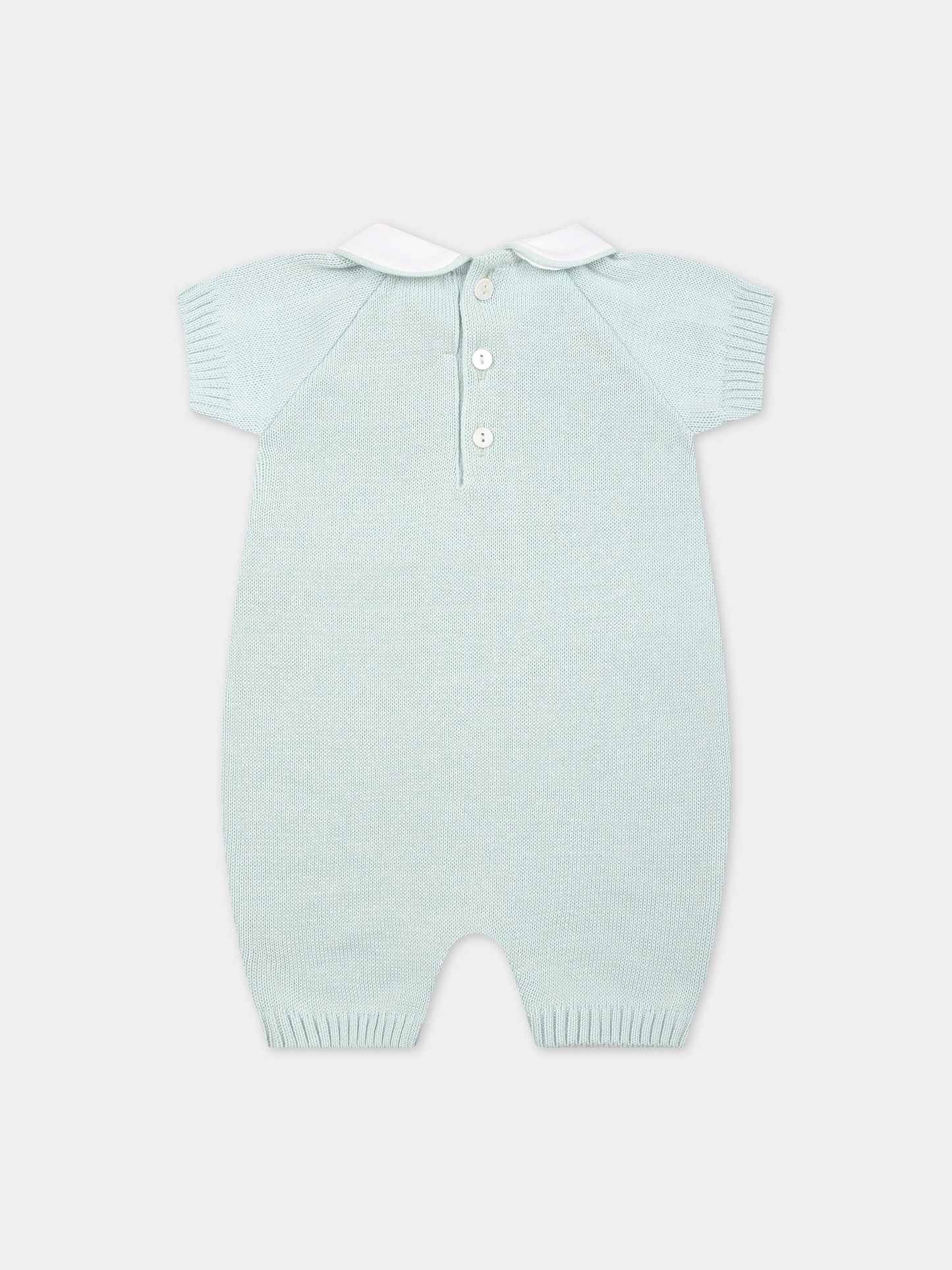 Pagliaccetto verde per neonati,Little Bear,8117 MENTA