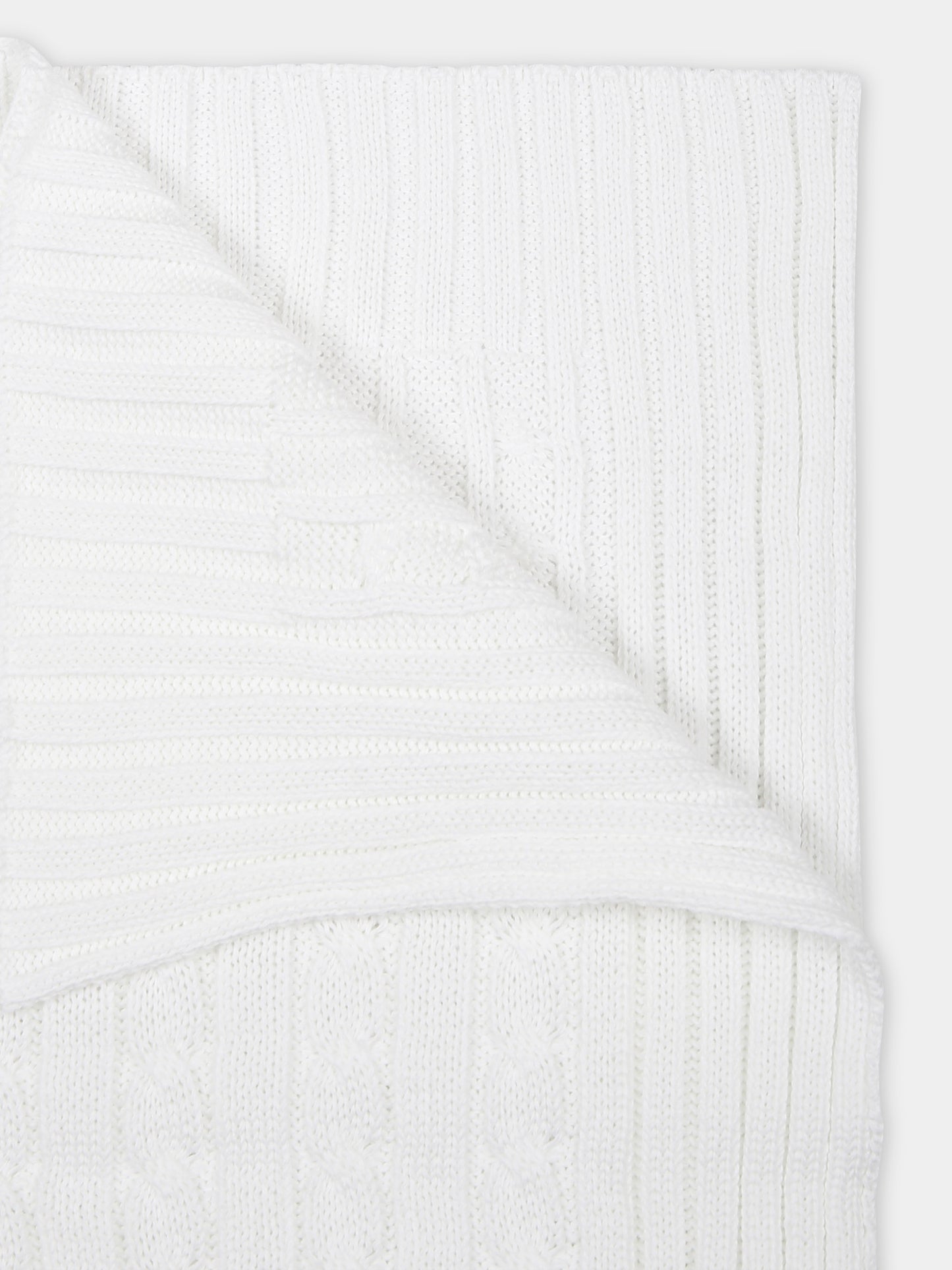 Coperta bianca per neonati,Little Bear,8104 BIANCO