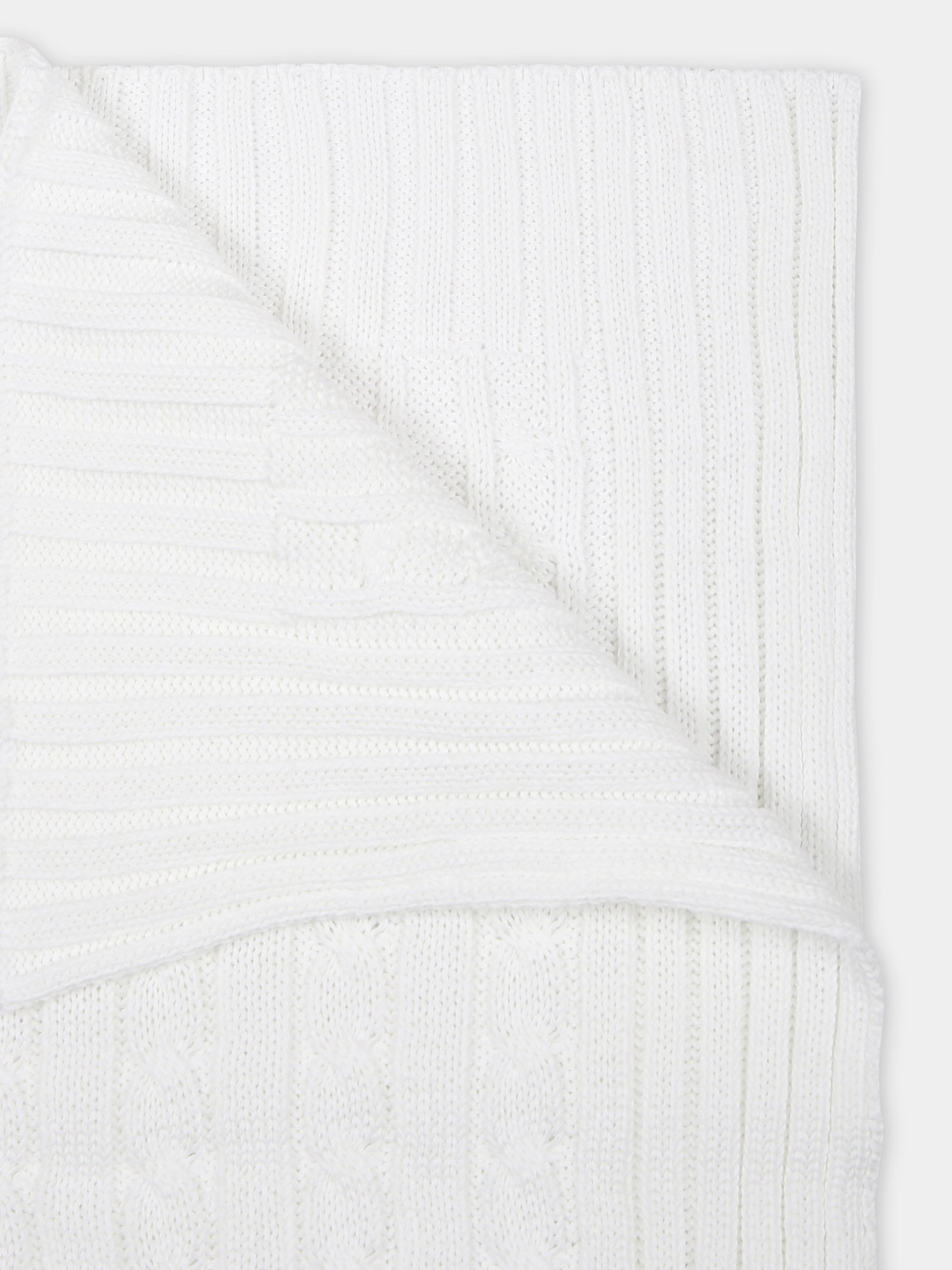 Coperta bianca per neonati,Little Bear,8104 BIANCO