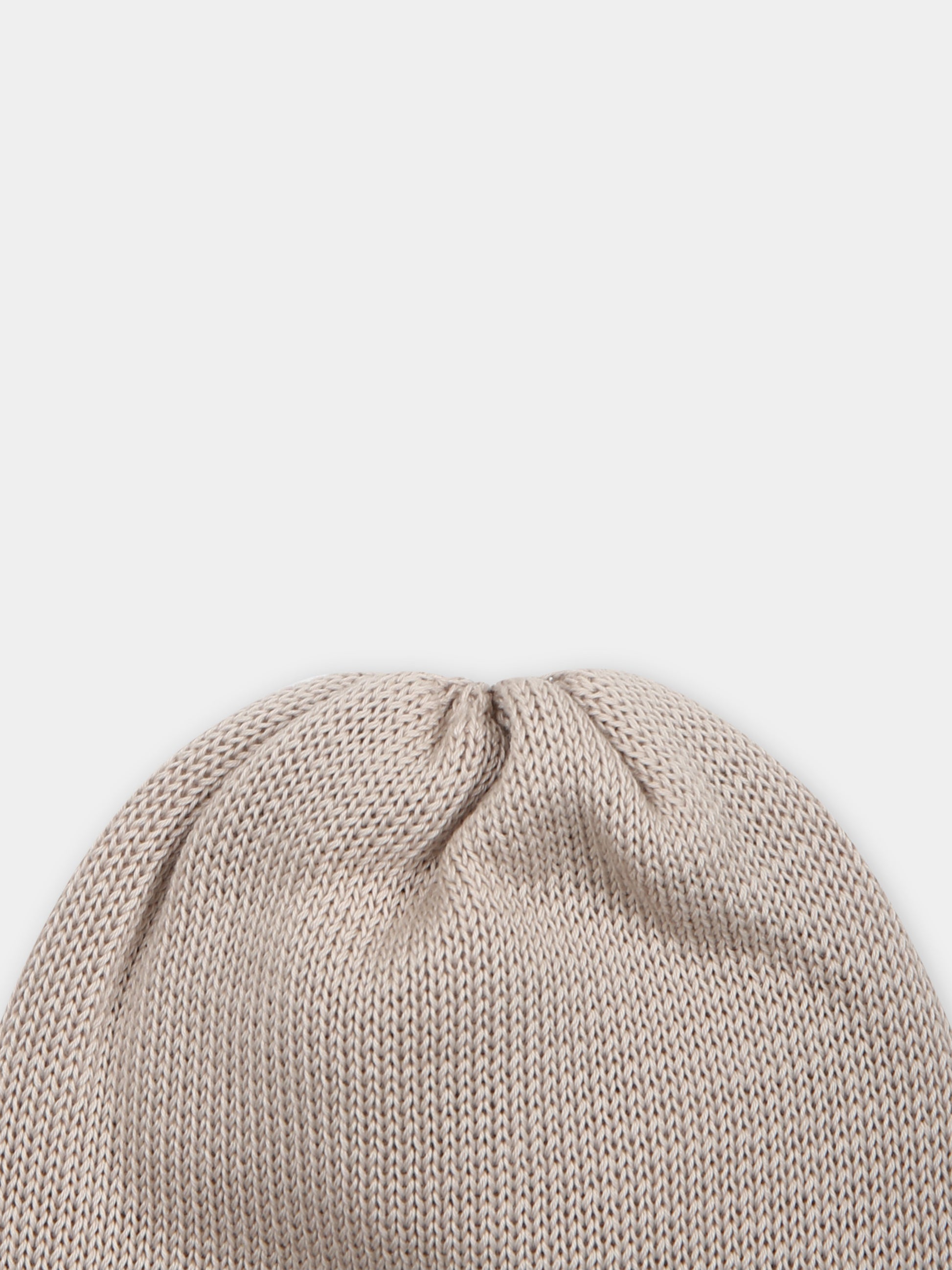 Cappello beige per neonati,Little Bear,8128 CORDA