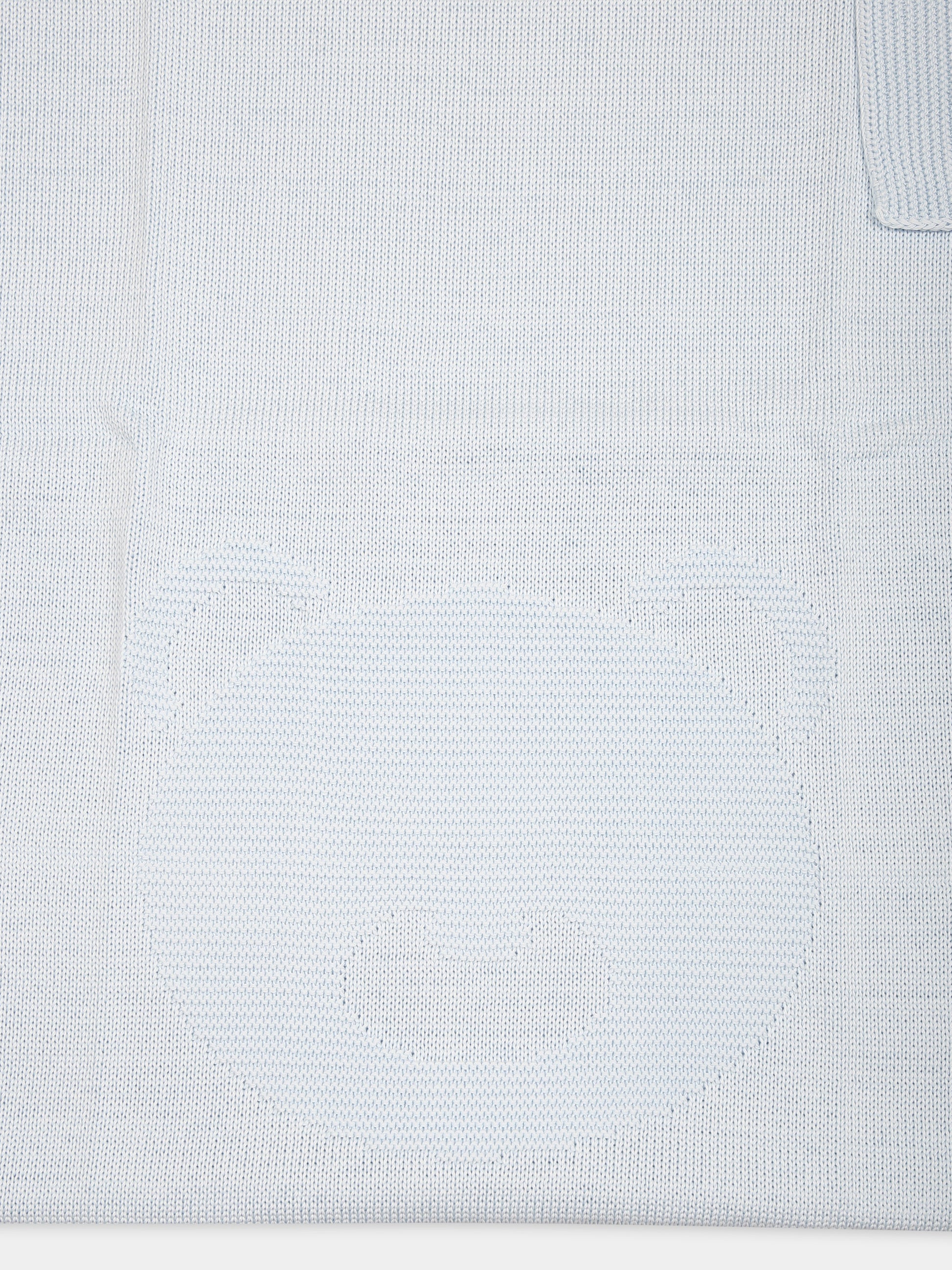 Coperta celeste per neonato,Little Bear,8103 CIELO