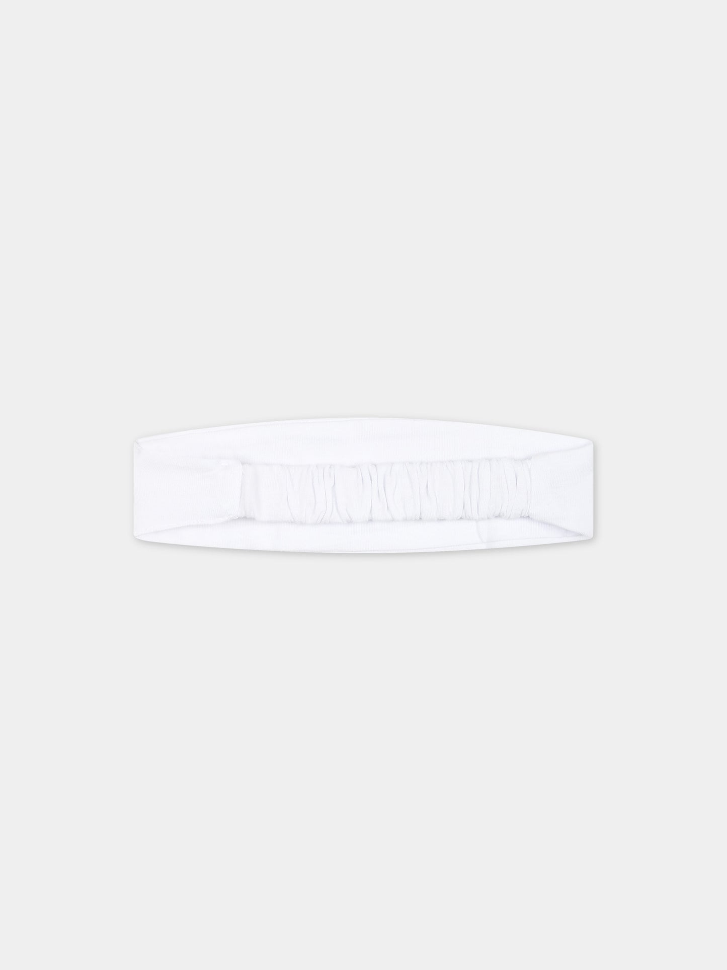 Fascia bianca per neonata con con eyes flirting,Chiara Ferragni Collection,53C001 3021 0099
