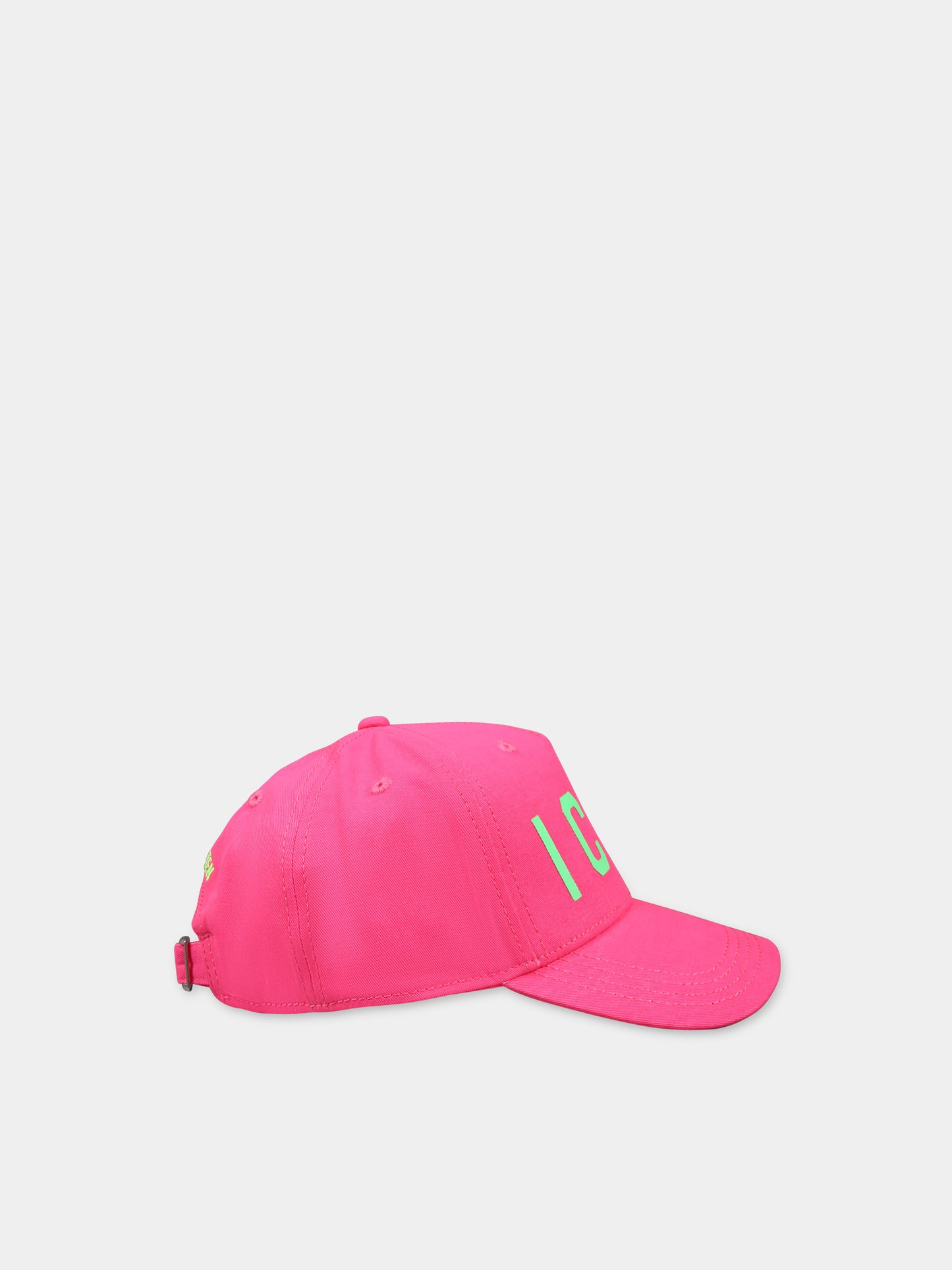 Cappello fucsia per bambino con logo,Dsquared2,DQ2429 D0A9J D2F222U DQ318