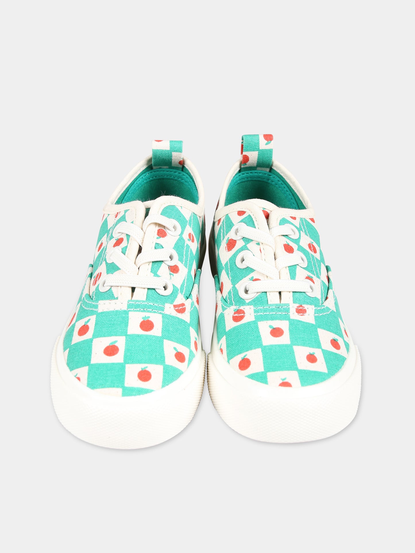 Sneakers verdi per bambini con pomodori,Bobo Choses,124AI015