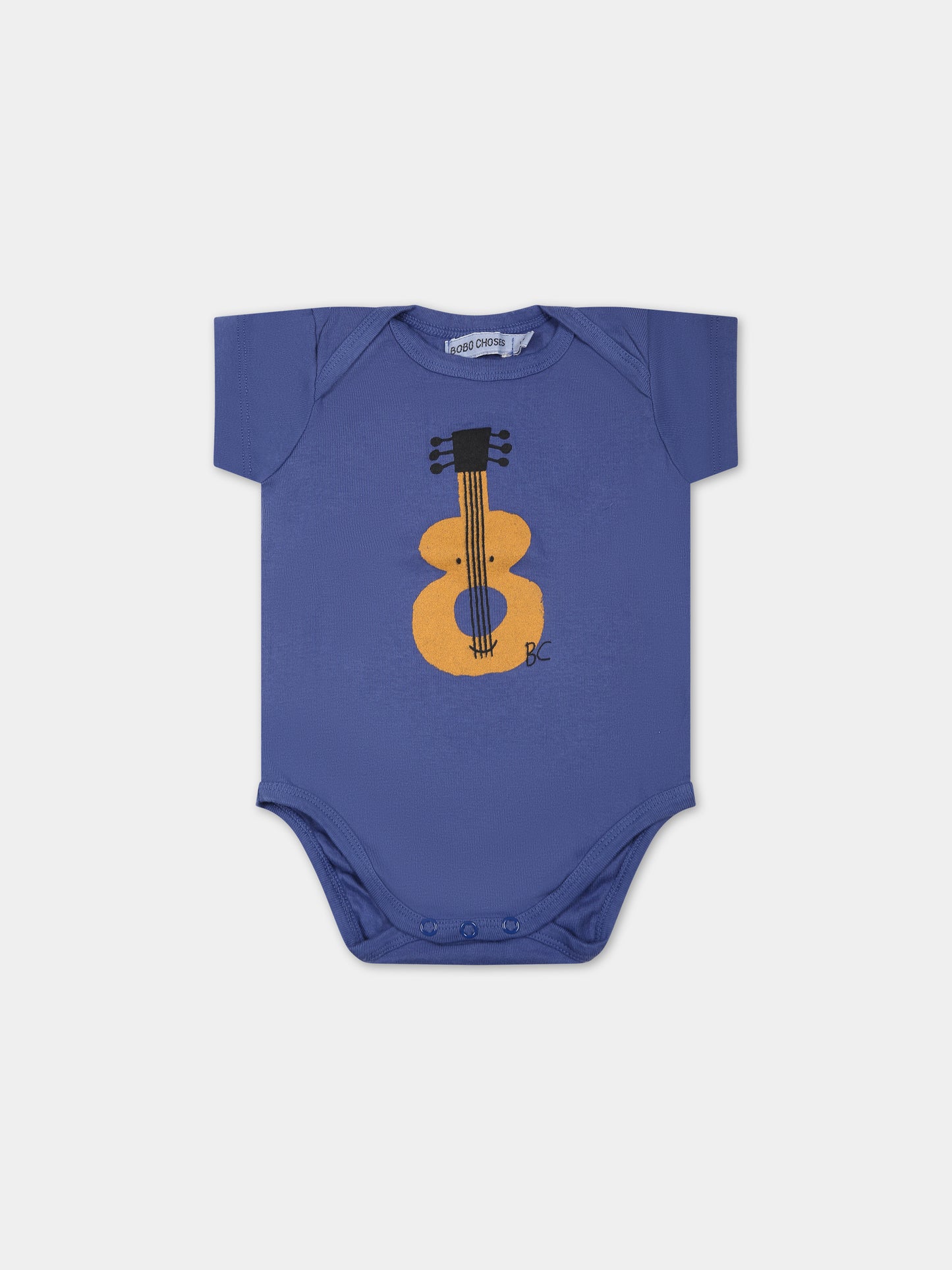 Set multicolor per neonati con chitarra e logo,Bobo Choses,124AB043