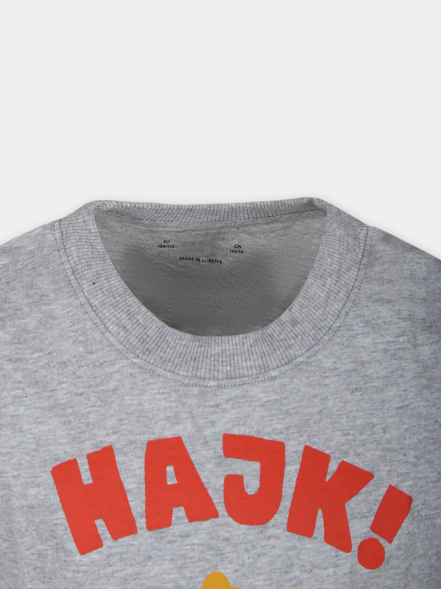 T-shirt grigia per bambini con gufo,Mini Rodini,2422016994