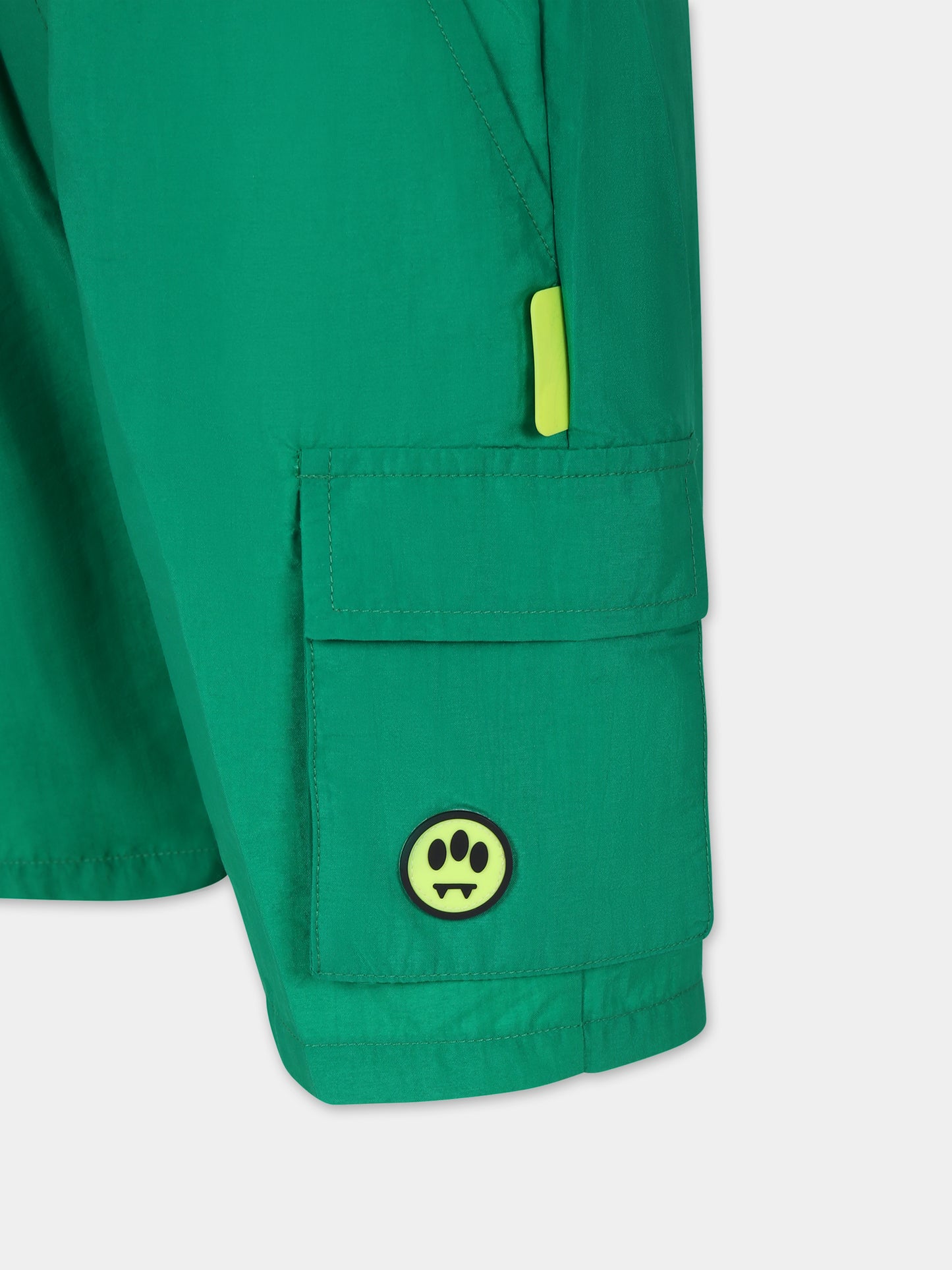 Short casual verde per bambino,Barrow,S4BKJUBE045 BW012