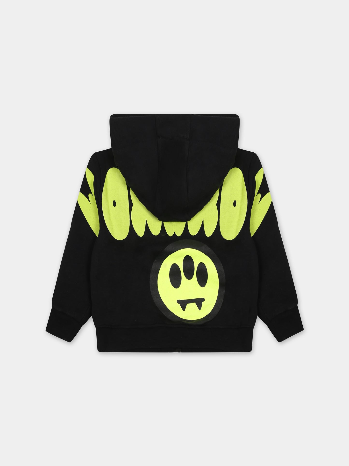 Felpa nera per neonato con logo,Barrow,S4BKUNZH140 110