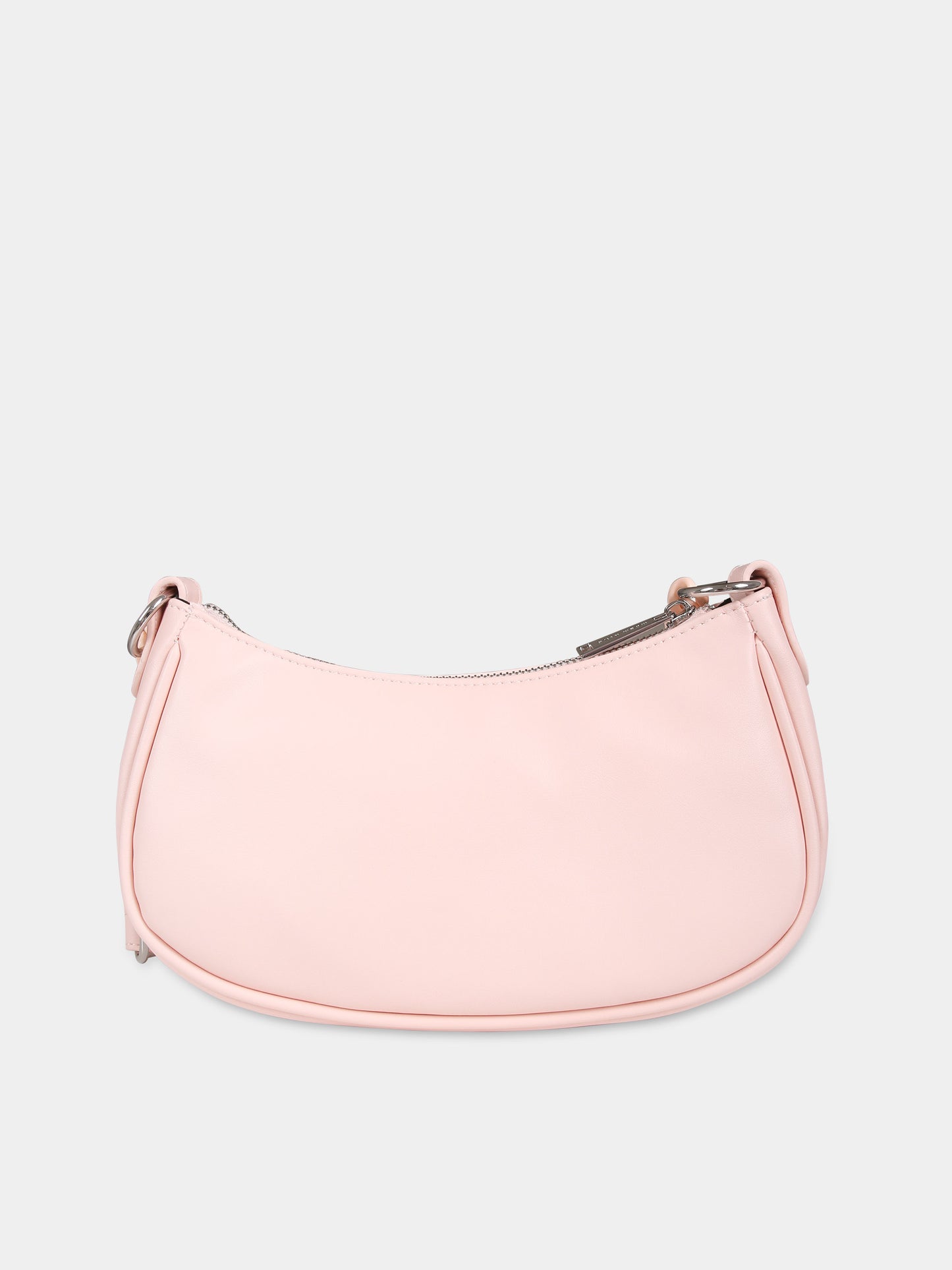 Borsa rosa per bambina con logo,Msgm Kids,S4MSJGBA054 709
