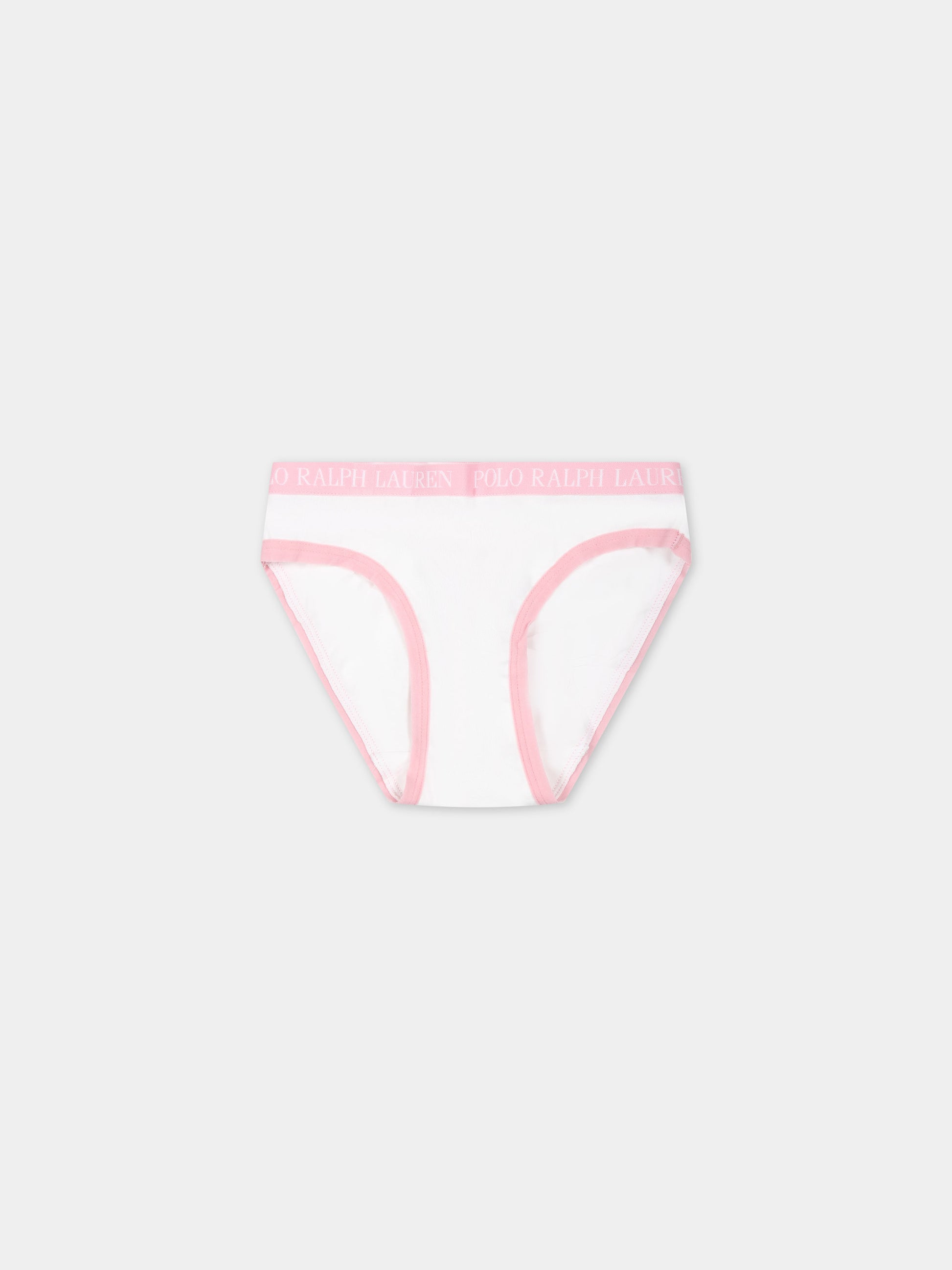 Set rosa per bambina con logo,Ralph Lauren Kids,24SMRL4P5003 ADG