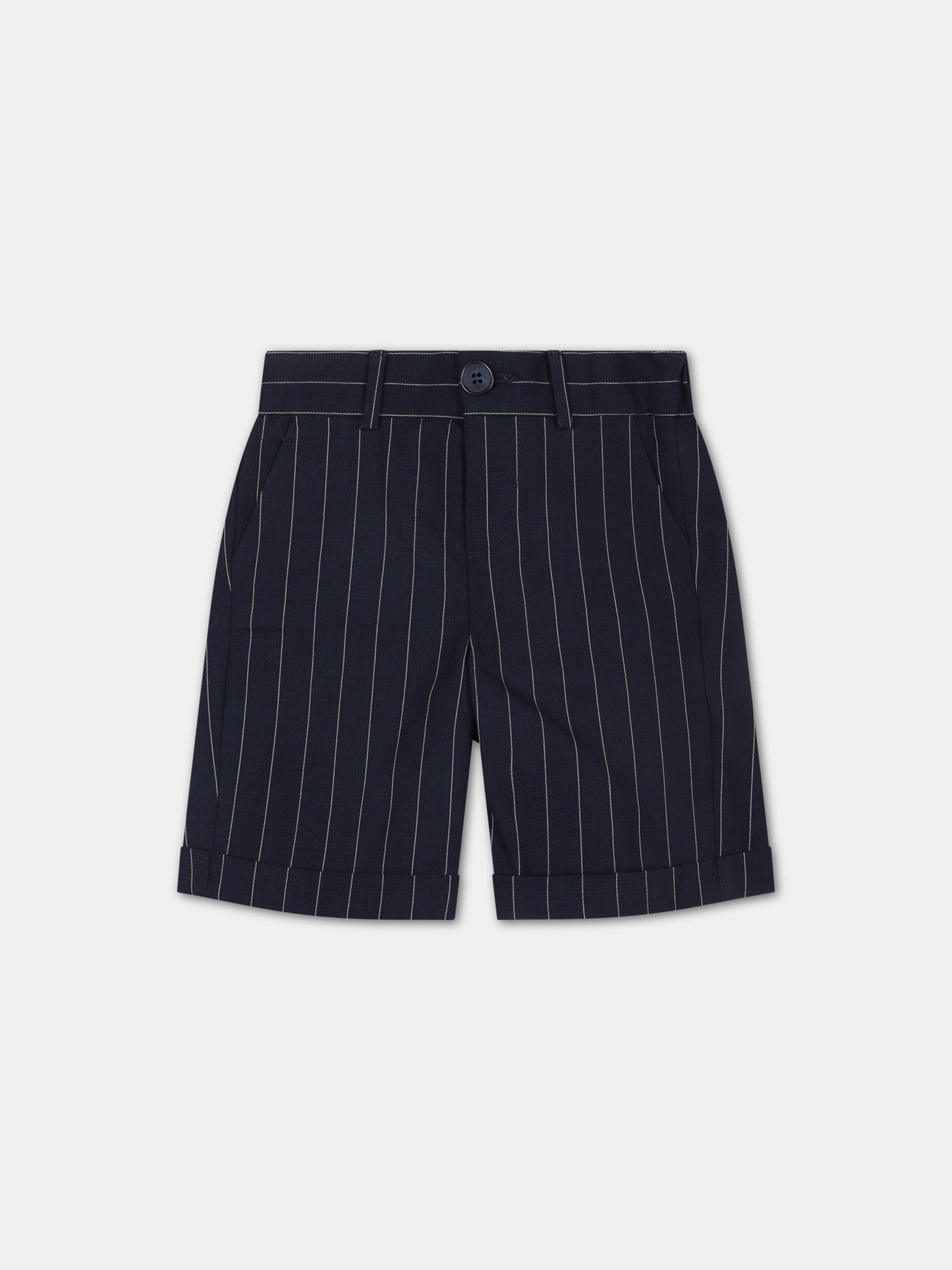 Shorts blu per neonato,Fay Kids,FU6509 I0205 621BG