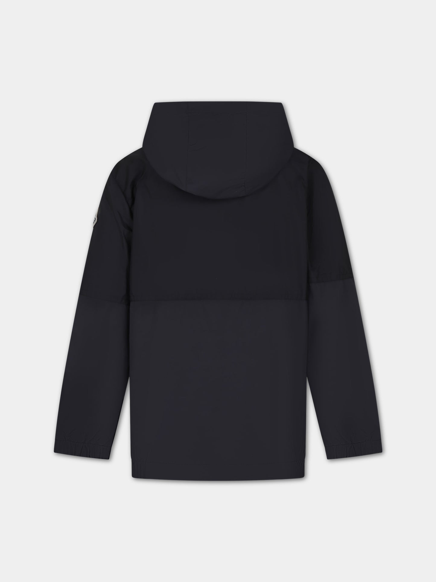 Giacca a vento Joly nera per bambino con logo,Moncler Kids,954 1A00064 5968E 999
