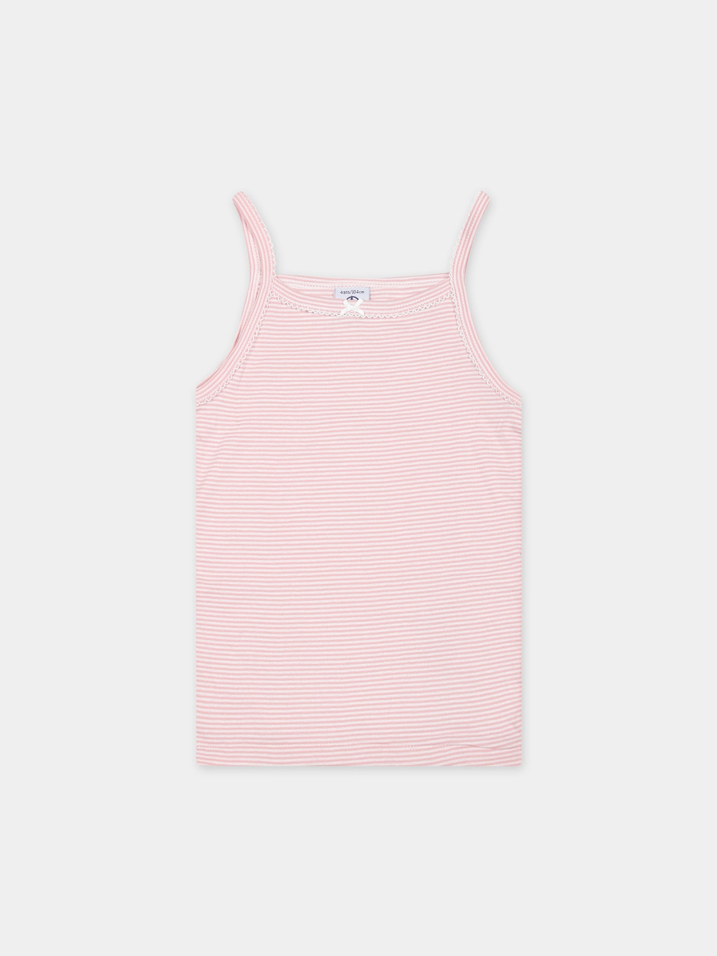 Set multicolor per bambina con stampa e righe,Petit Bateau,A0A4B 00 VARIANTE 1