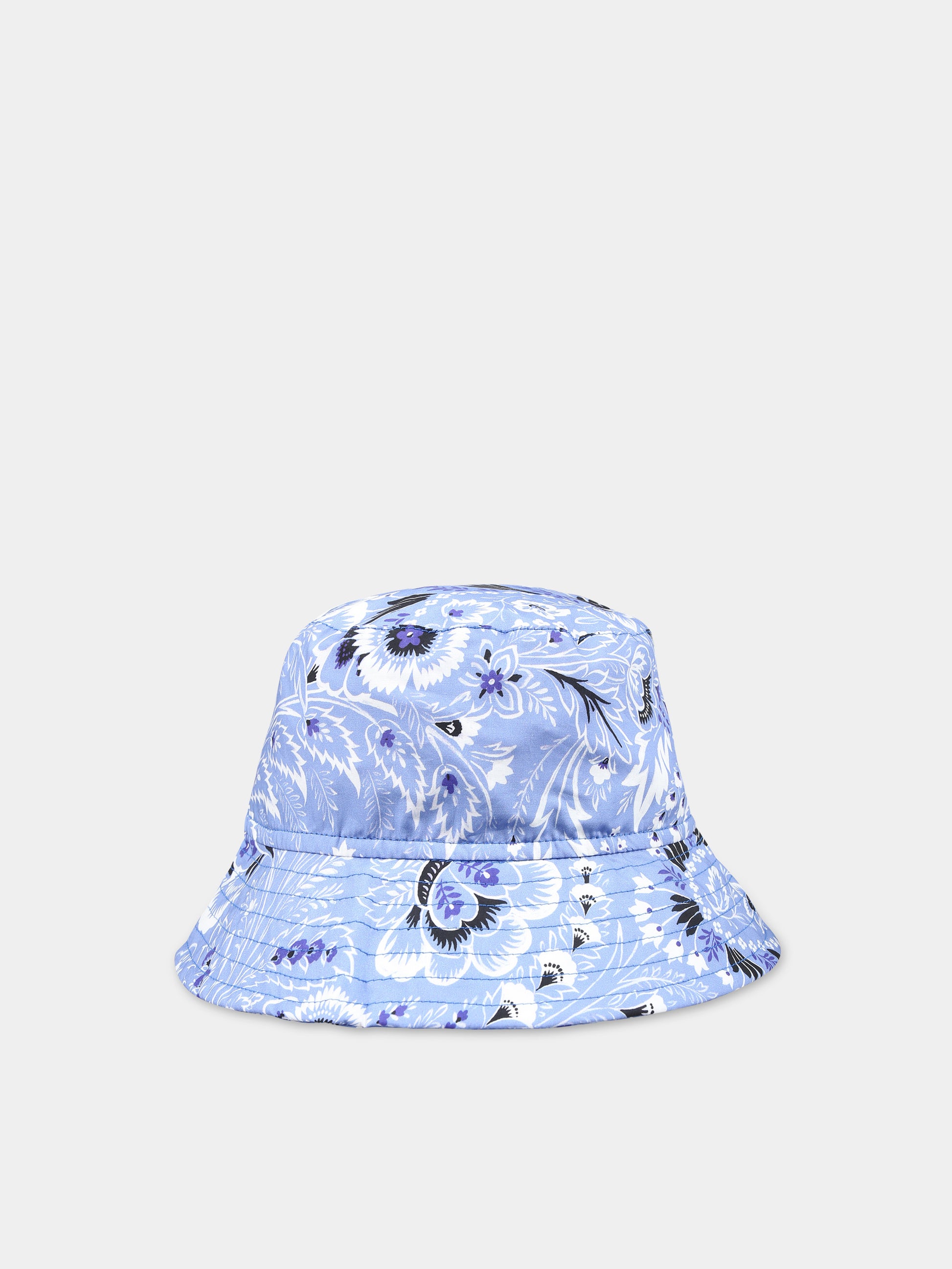 Cloche celeste per bambini con motivo paisley,Etro,GU0P17 P0417 654AV