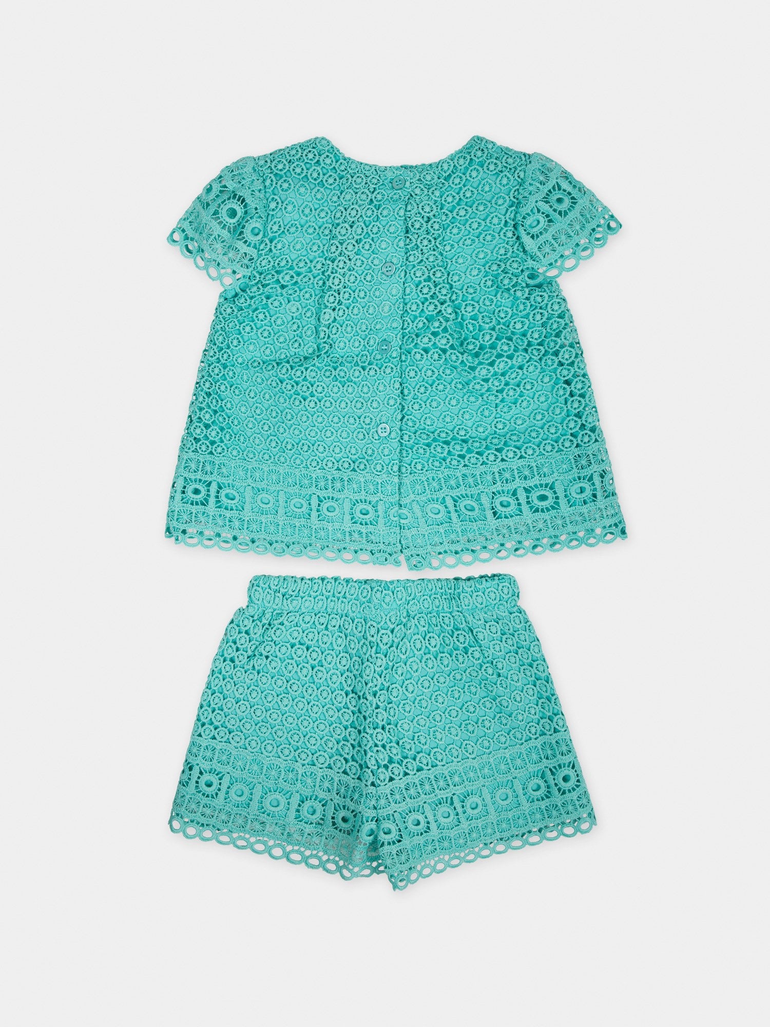 Completo verde per neonata,Mayoral,1233 076