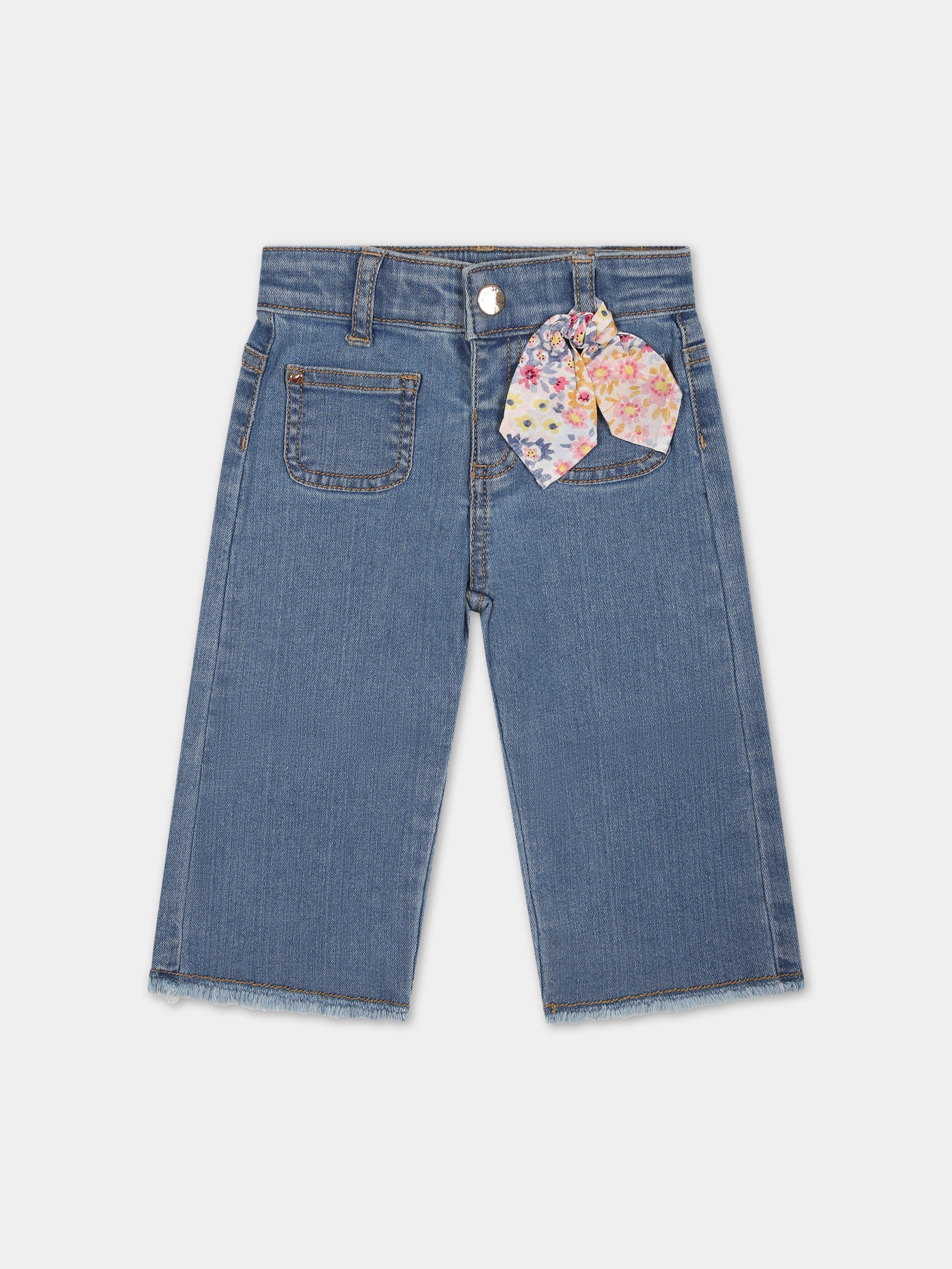Jeans in denim per neonata,Mayoral,1546 026