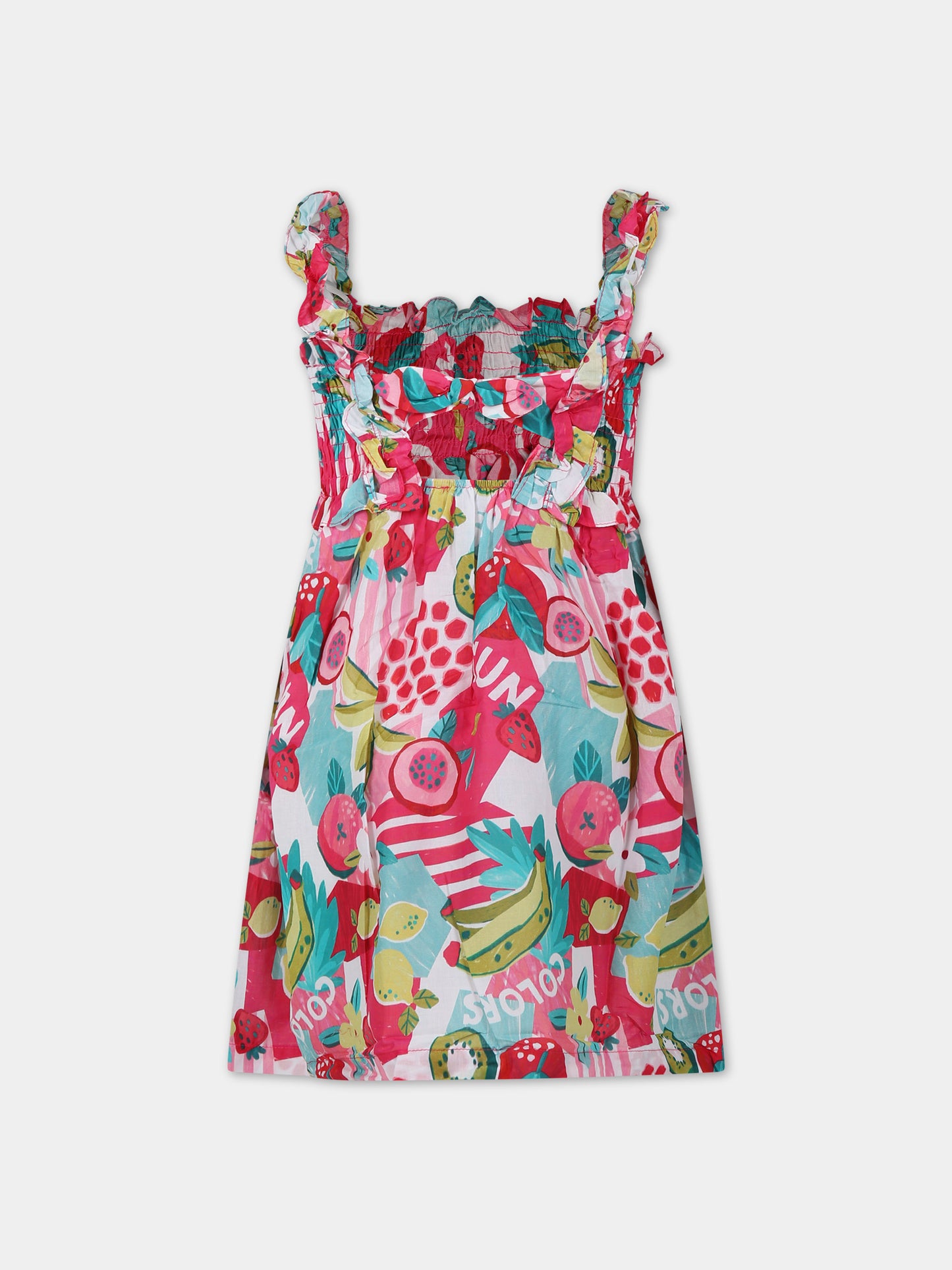 Vestito multicolor per bambina,Mayoral,3947 016