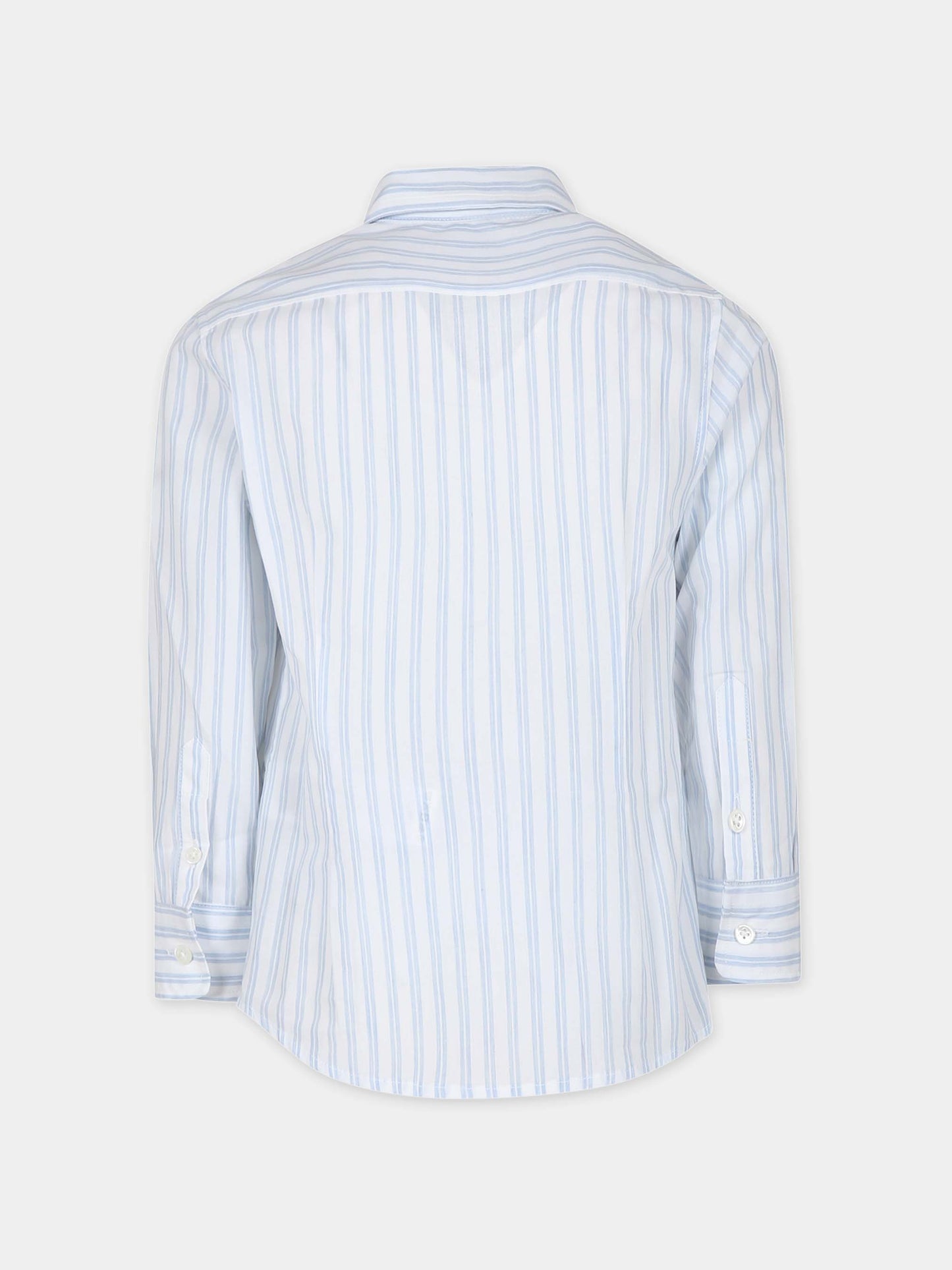 Camicia bianca per bambino con logo,Eleventy,EU5P00 P0375 100CE