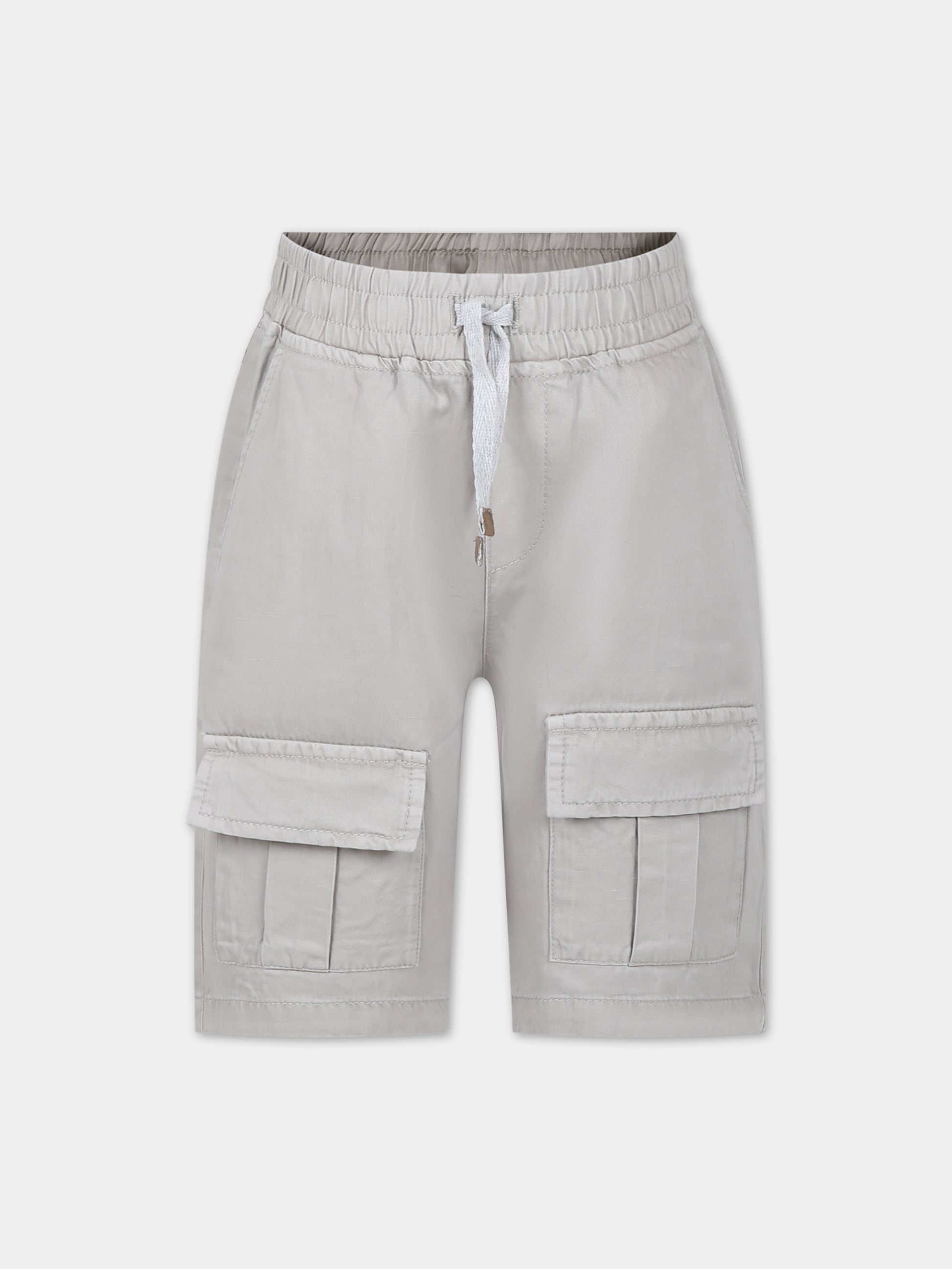 Shorts casual grigio per bambino,Eleventy,EU6P99 Z1934 900