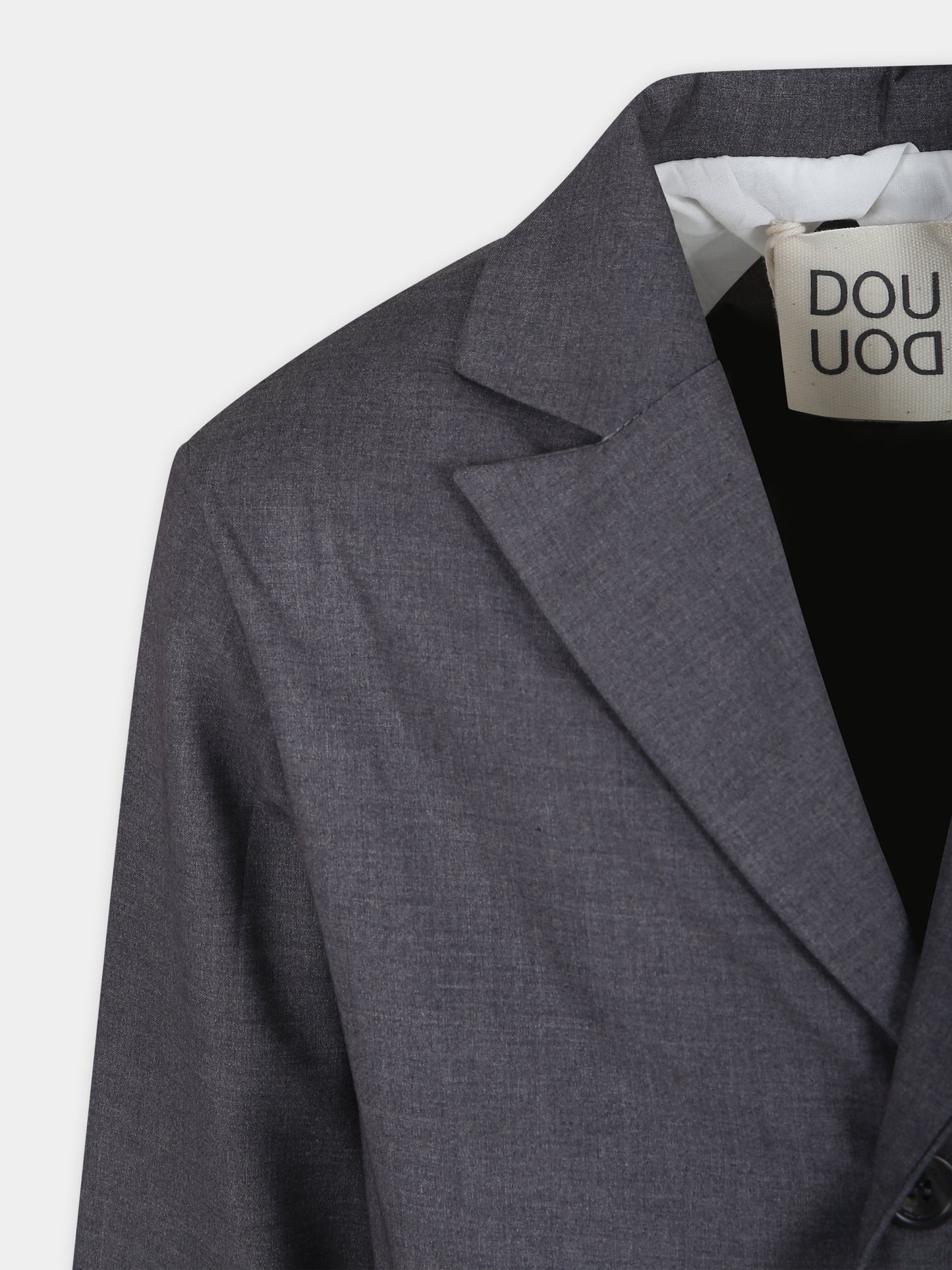 Giacca grigia per bambina,Douuod Kids,DU2P34 I0194 811