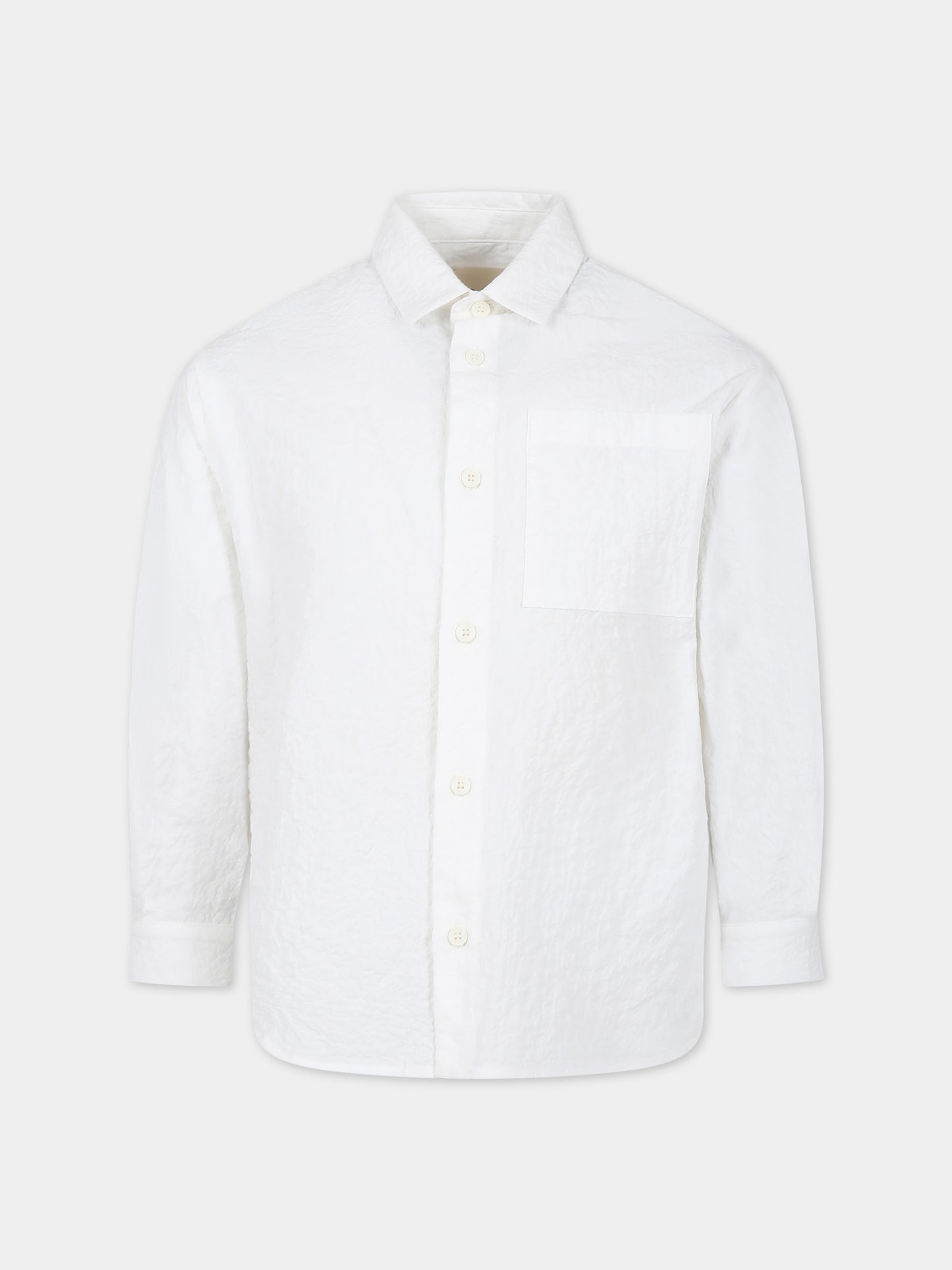 Camicia avorio per bambina,Douuod Kids,DU5A20 P0372 102