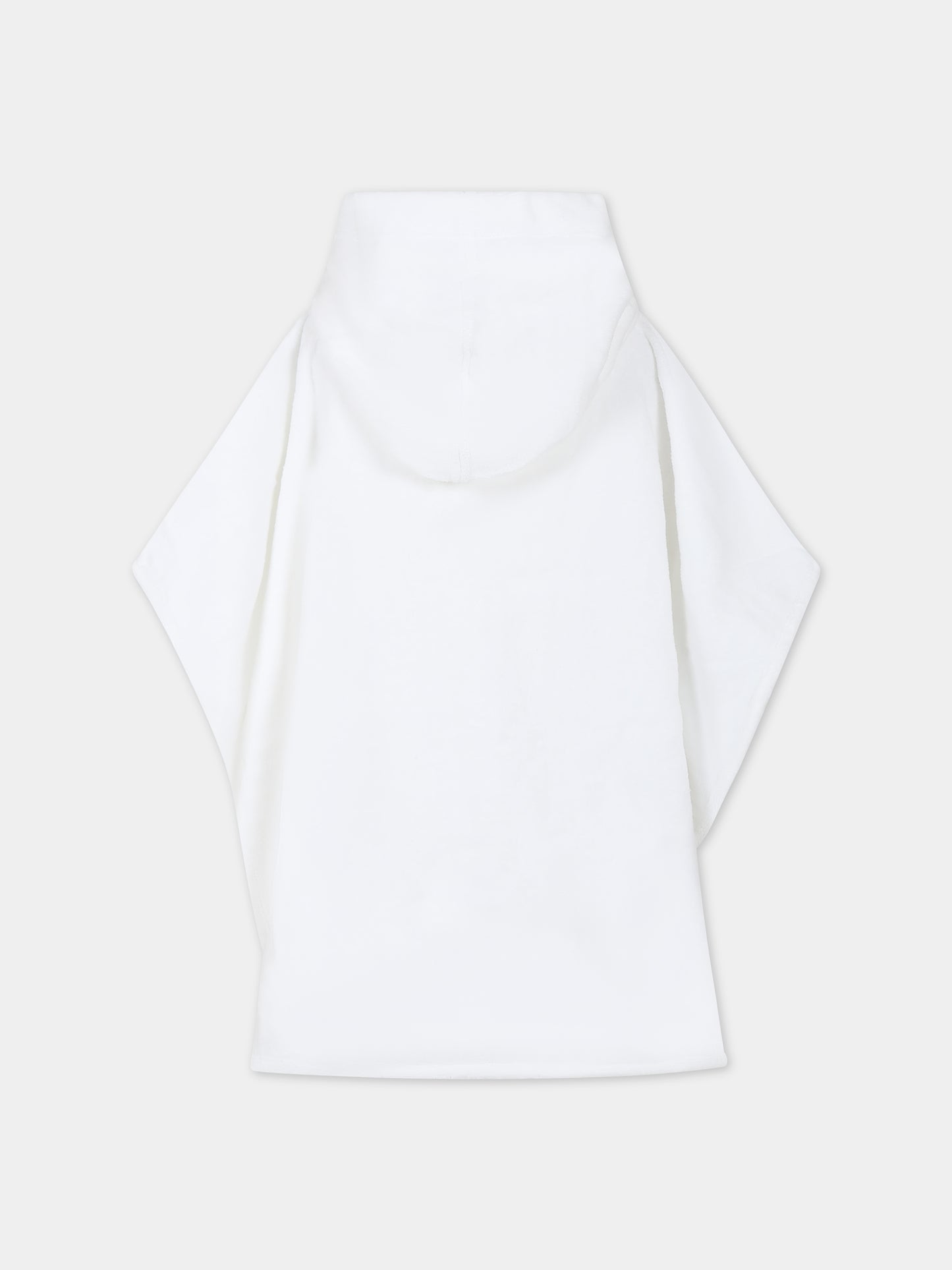 Accappatoio bianco per neonato con logo,Dsquared2,DQ0654 D008K DQ100