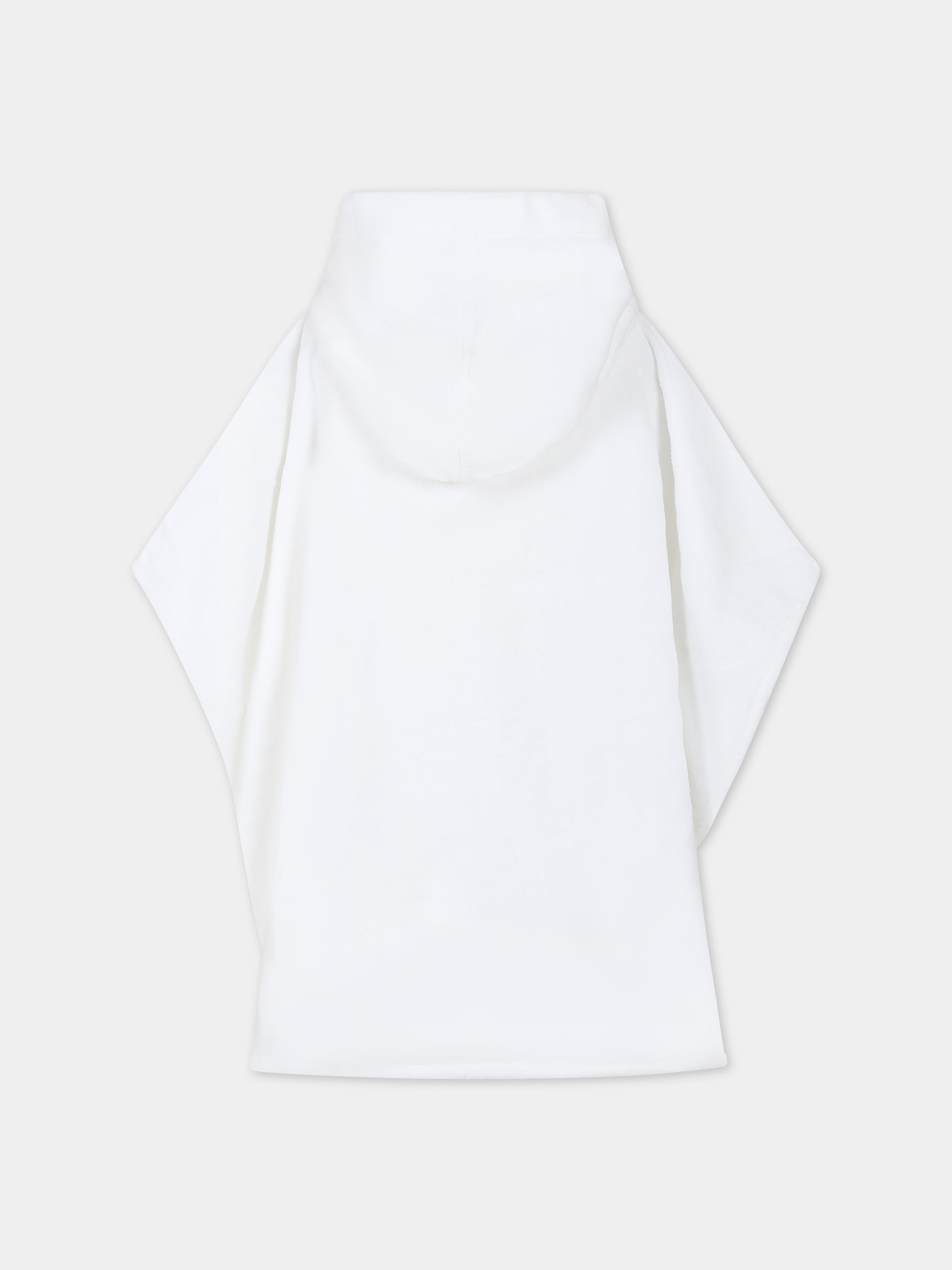Accappatoio bianco per neonato con logo,Dsquared2,DQ0654 D008K DQ100