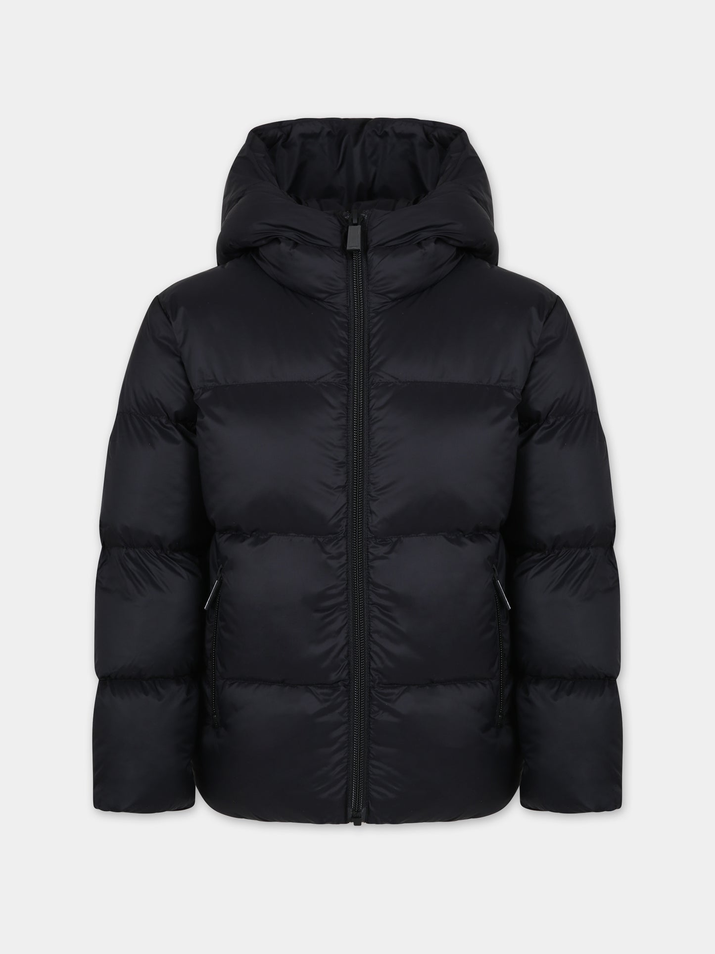 Piumino nero per bambino con logo,Dsquared2,DQ1474 D009D DQ900