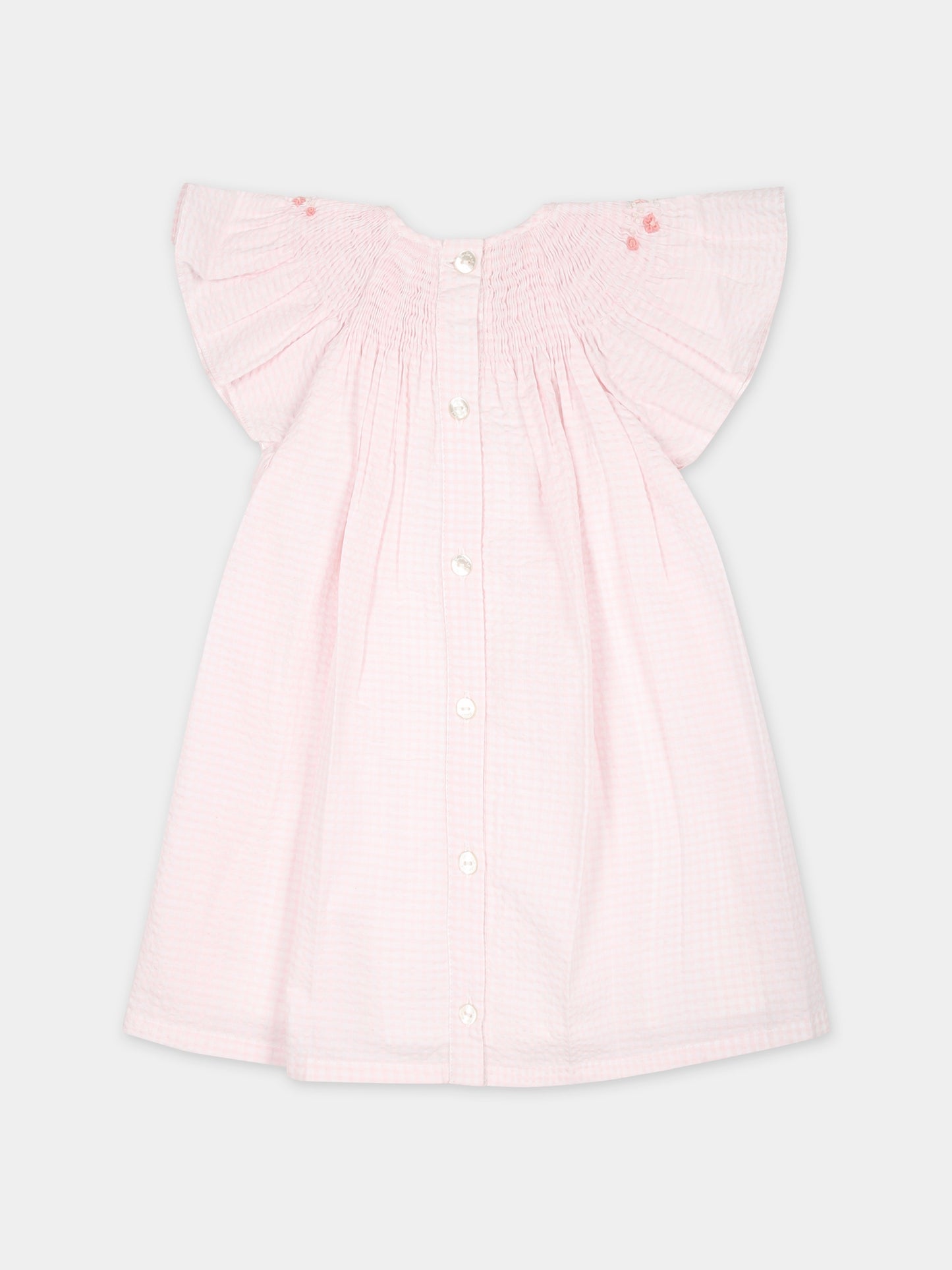 Vestito casual rosa per neonata,Tartine Et Chocolat,TY30000 31