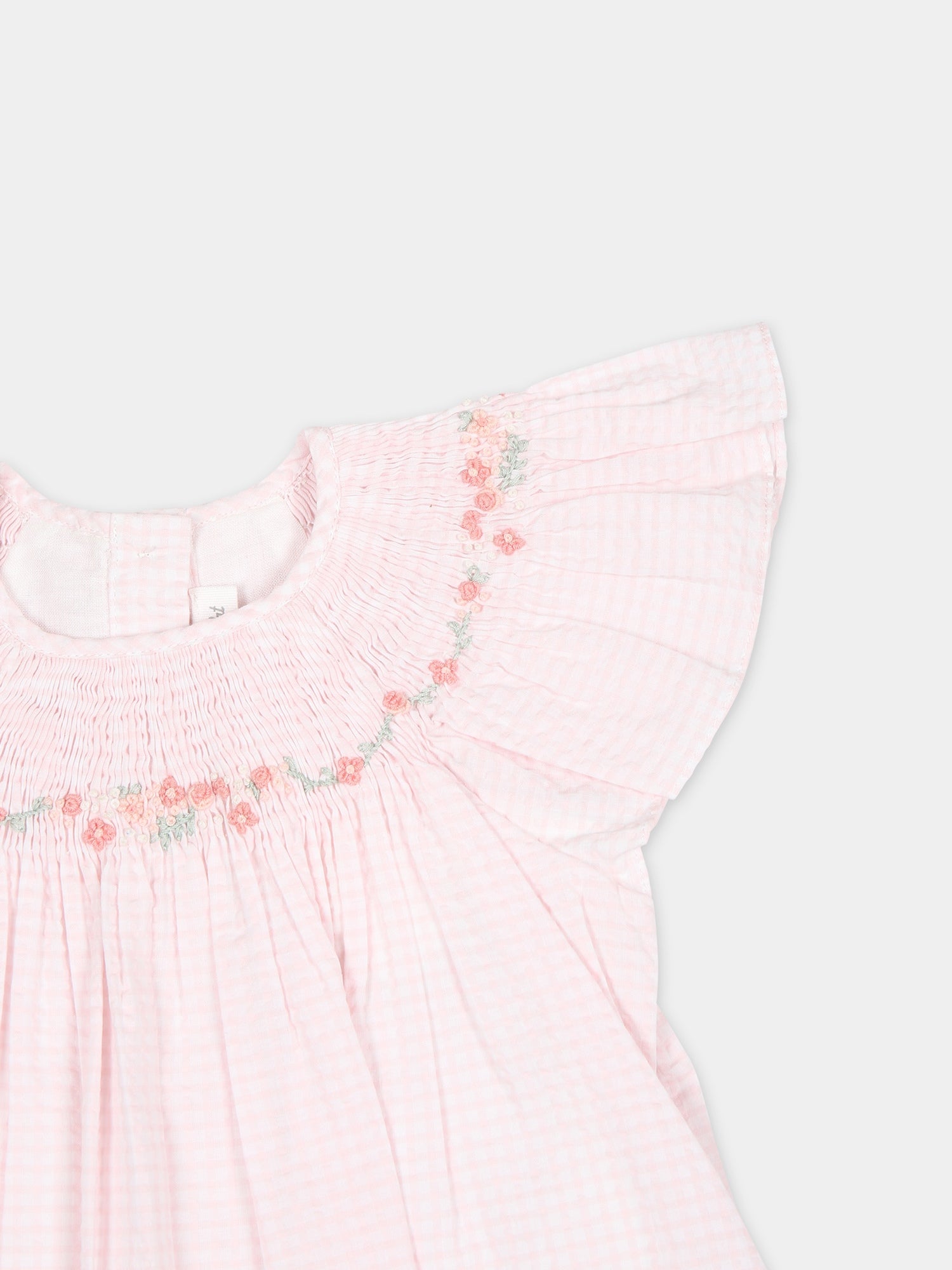 Vestito casual rosa per neonata,Tartine Et Chocolat,TY30000 31