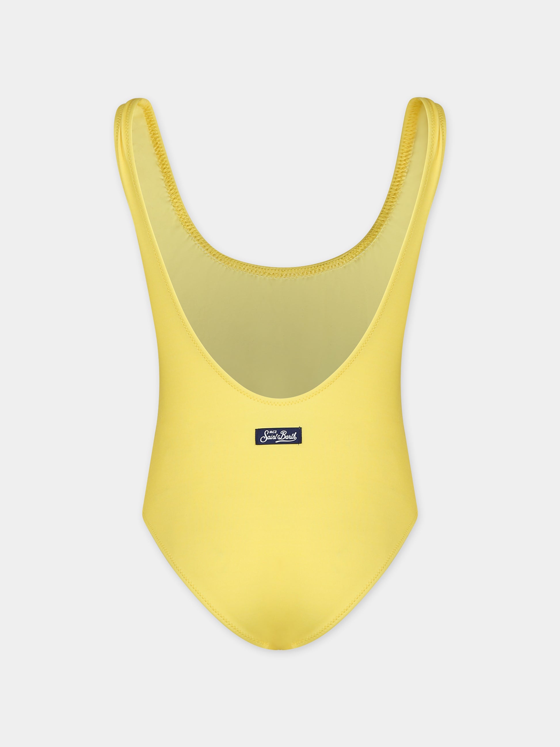 Costume intero giallo per bambina con Minnie,Mc2 Saint Barth,CARA001 01889F