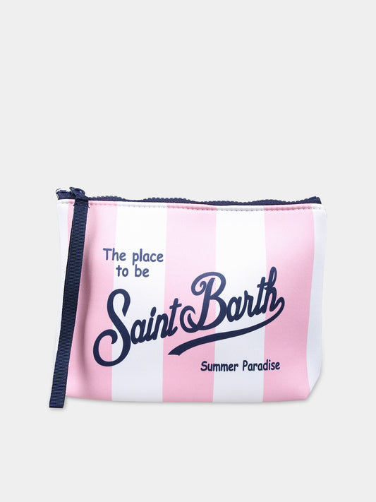 Pochette rosa per bambina con logo,Mc2 Saint Barth,ALIN001 03921F