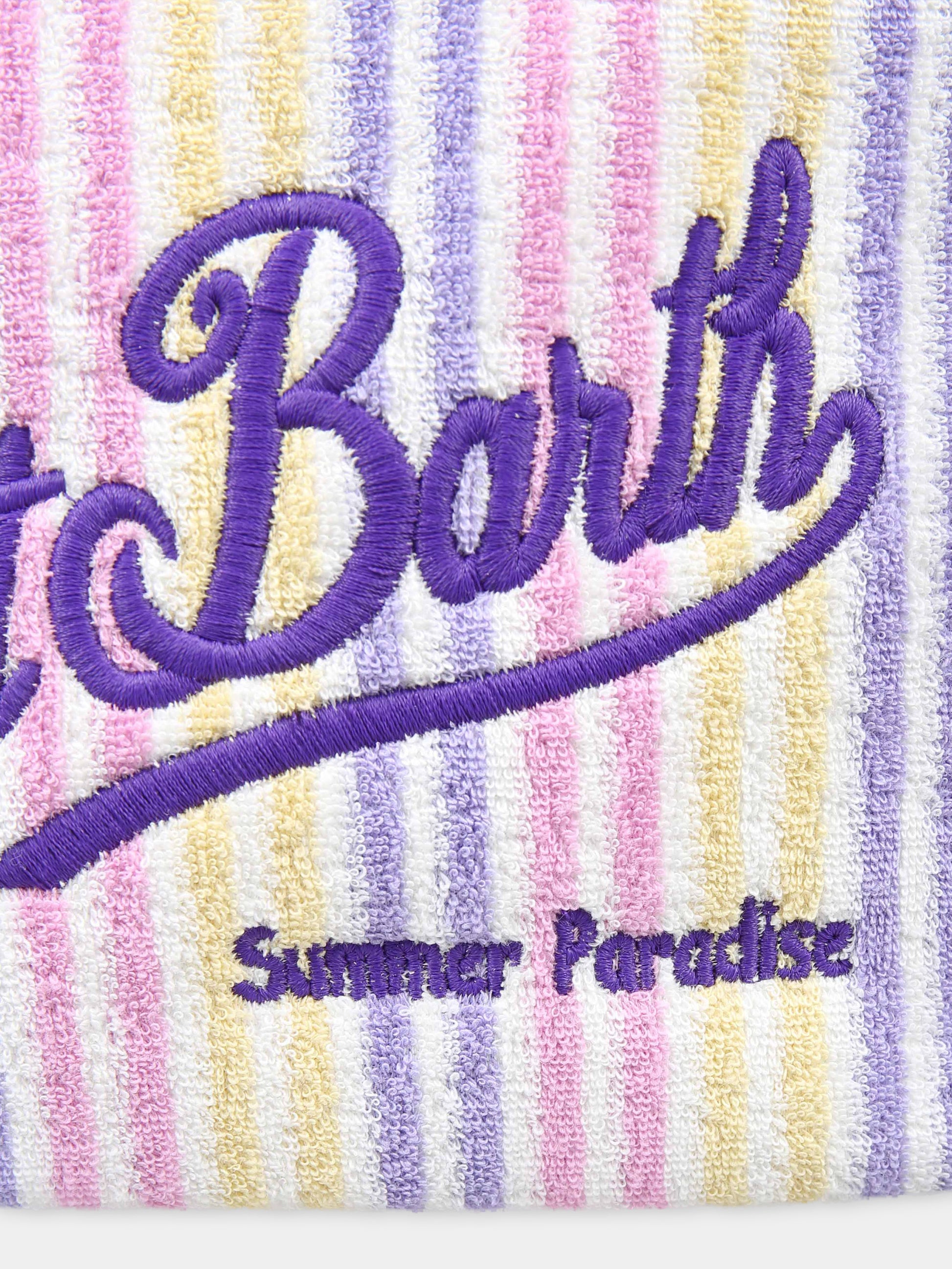 Pochette viola per bambina con logo,Mc2 Saint Barth,ALI0003 00190F