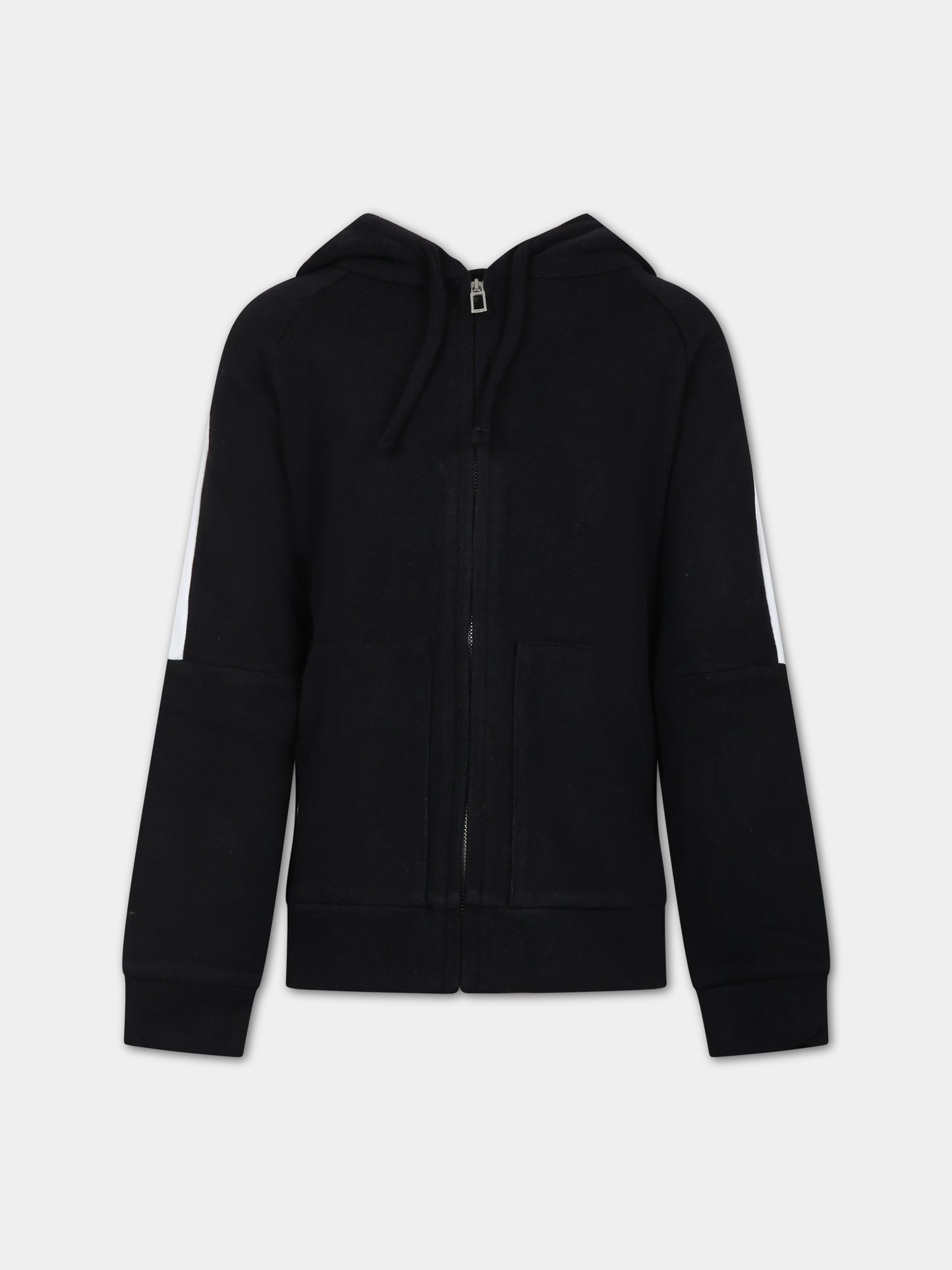 Felpa nera per bambino,Paolo Pecora,PP3170 NERO