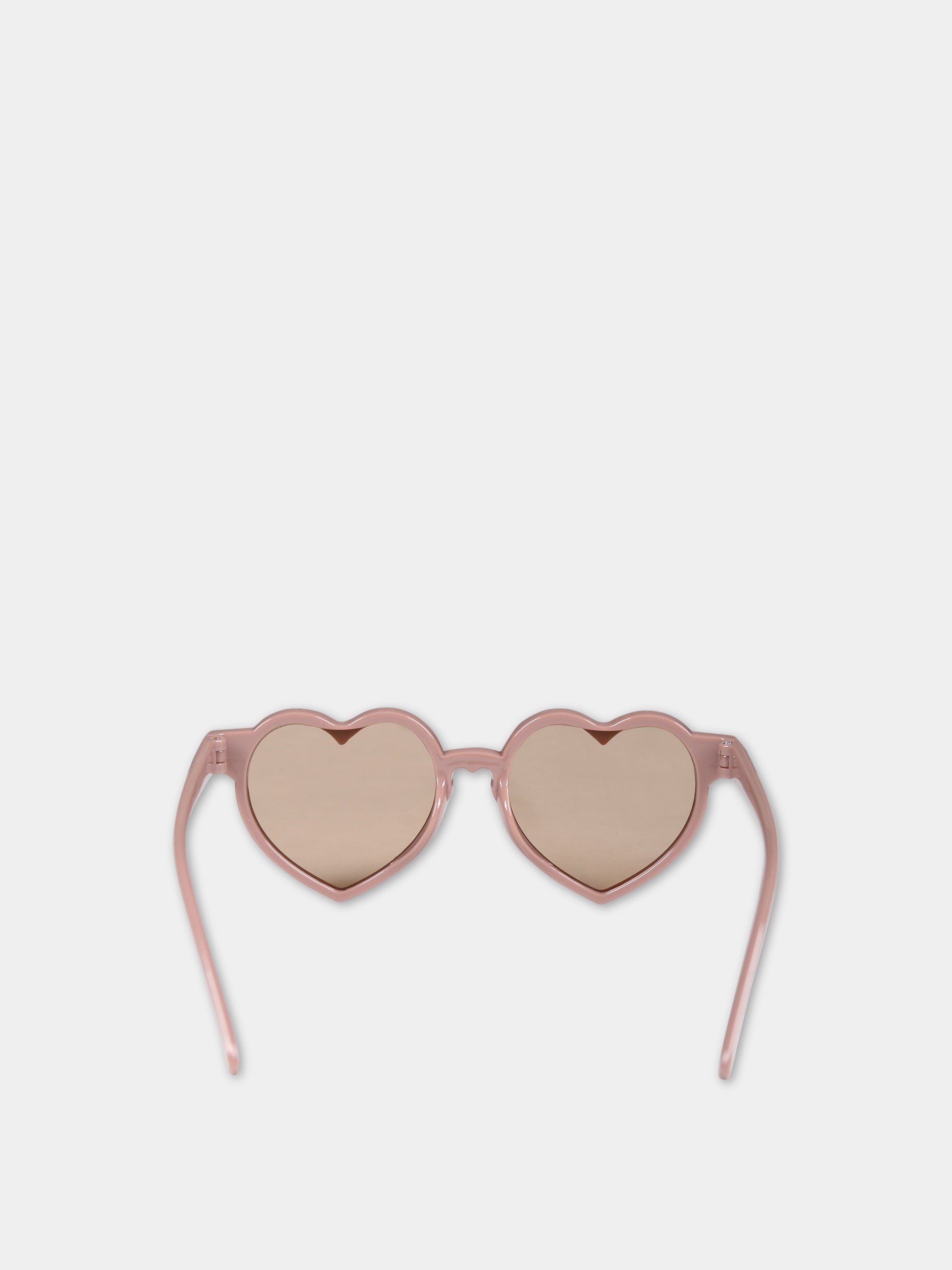 Occhiali da sole rosa per bambina,Illy Trilly,HEART BLUSH