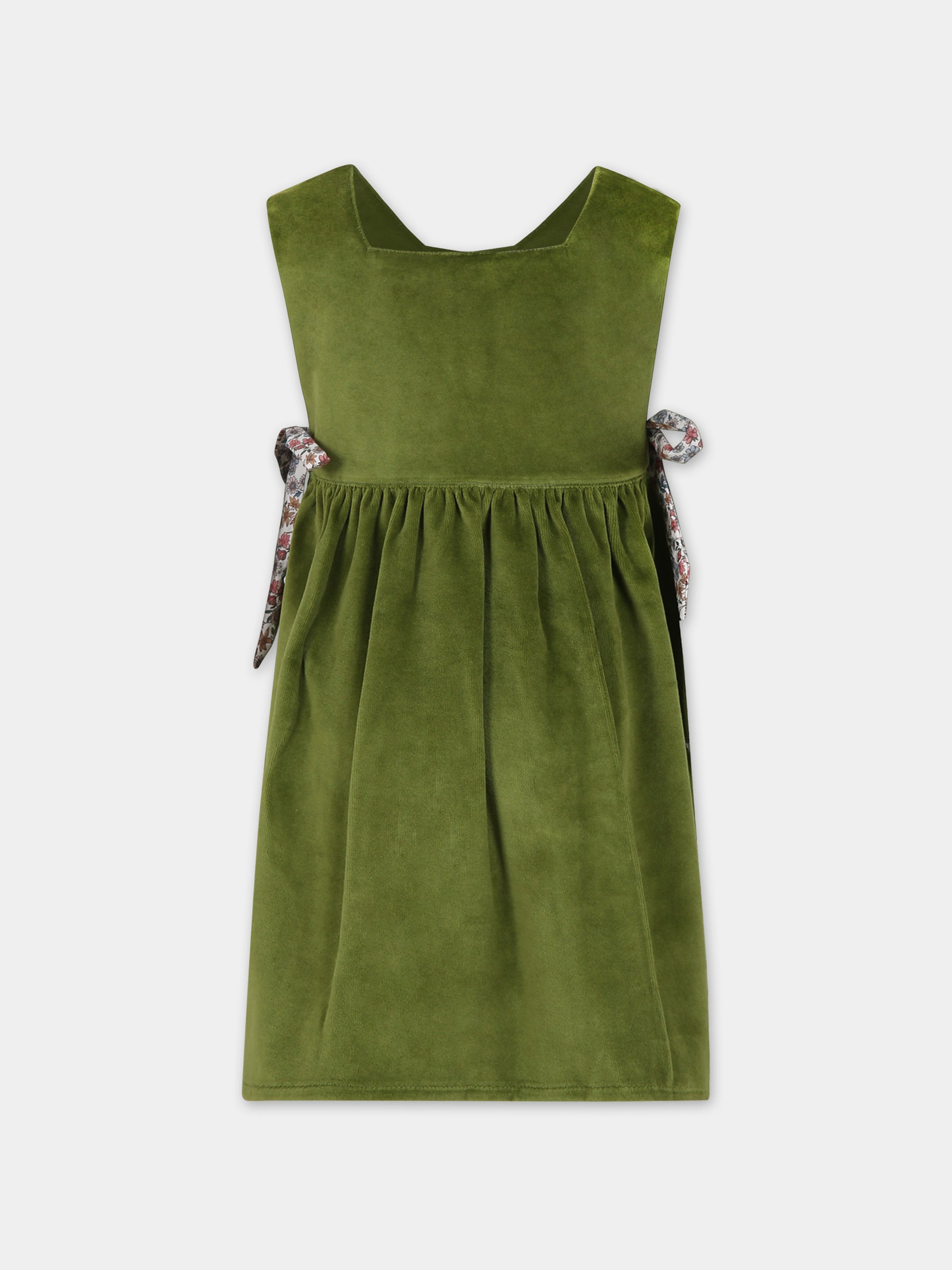 Cappa verde per bambina,Farway Milano,SAB02NCG