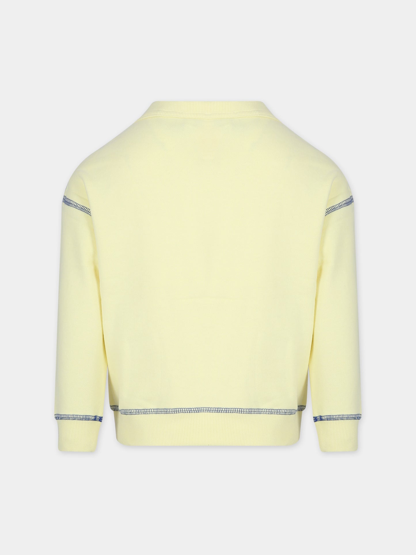 Felpa gialla per bambino con stampa fumetto,Little Marc Jacobs,W25567 513