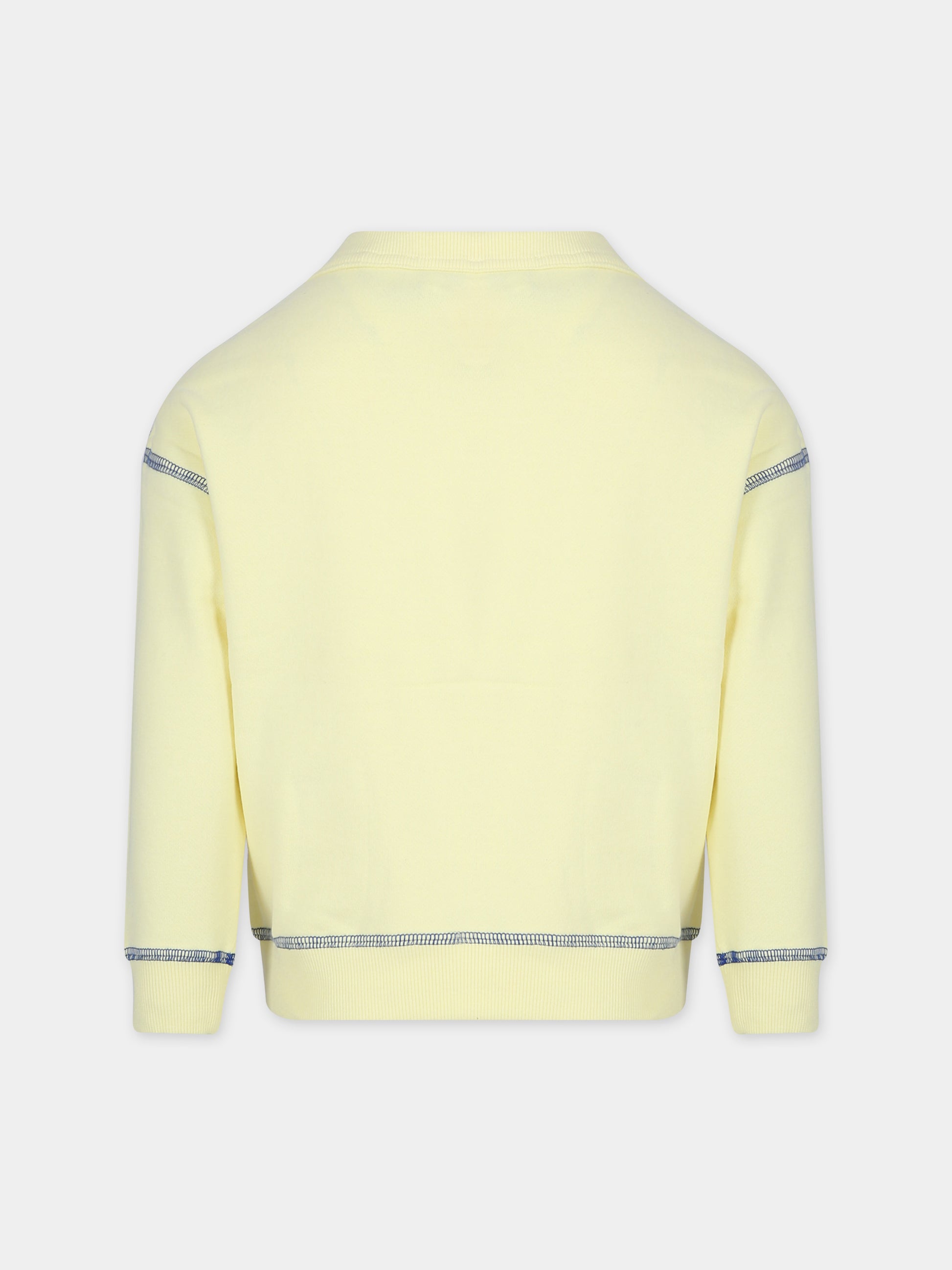 Felpa gialla per bambino con stampa fumetto,Little Marc Jacobs,W25567 513