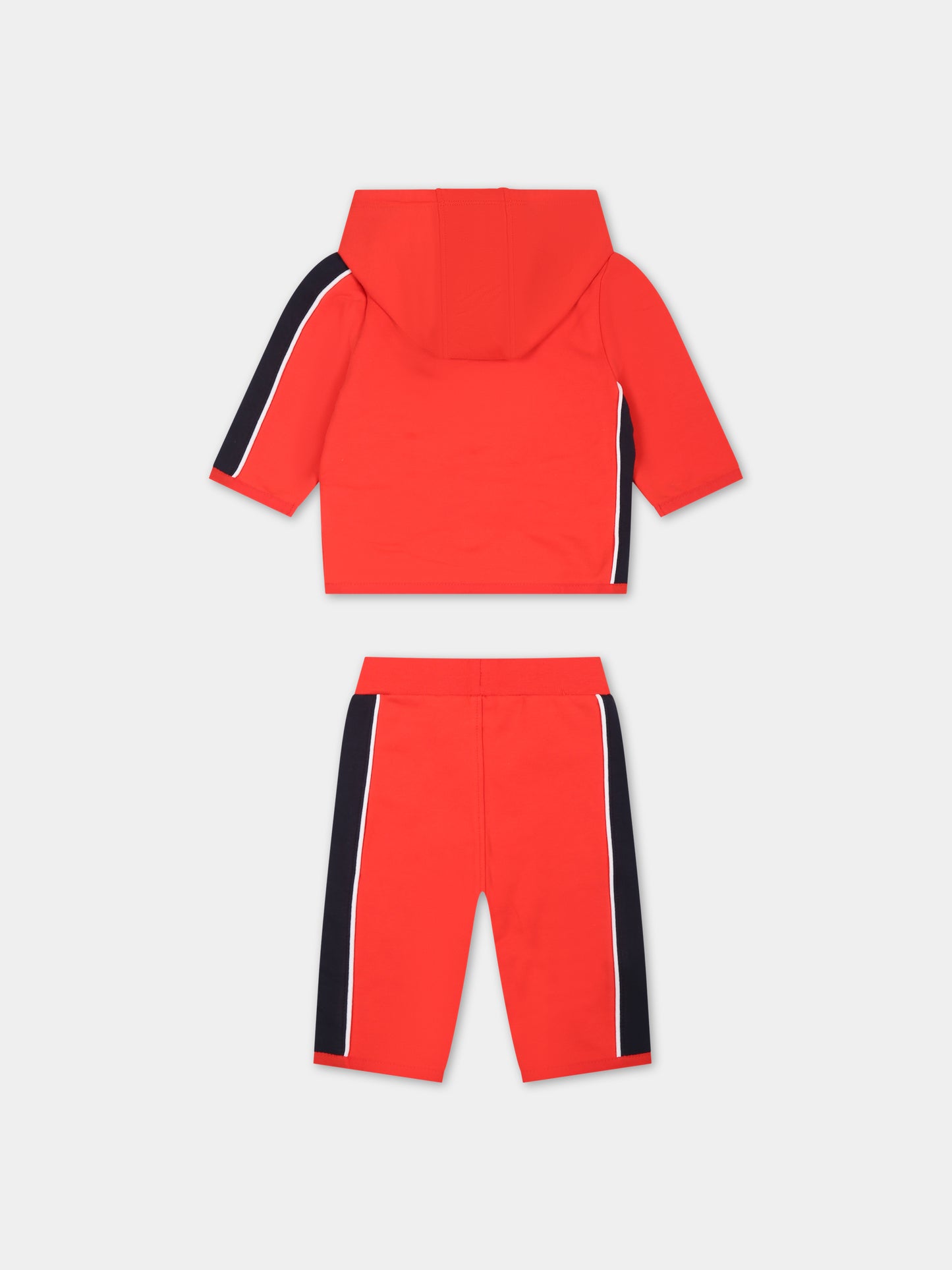 Completo arancione per neonato con logo,Hugo Boss,J98369 42M