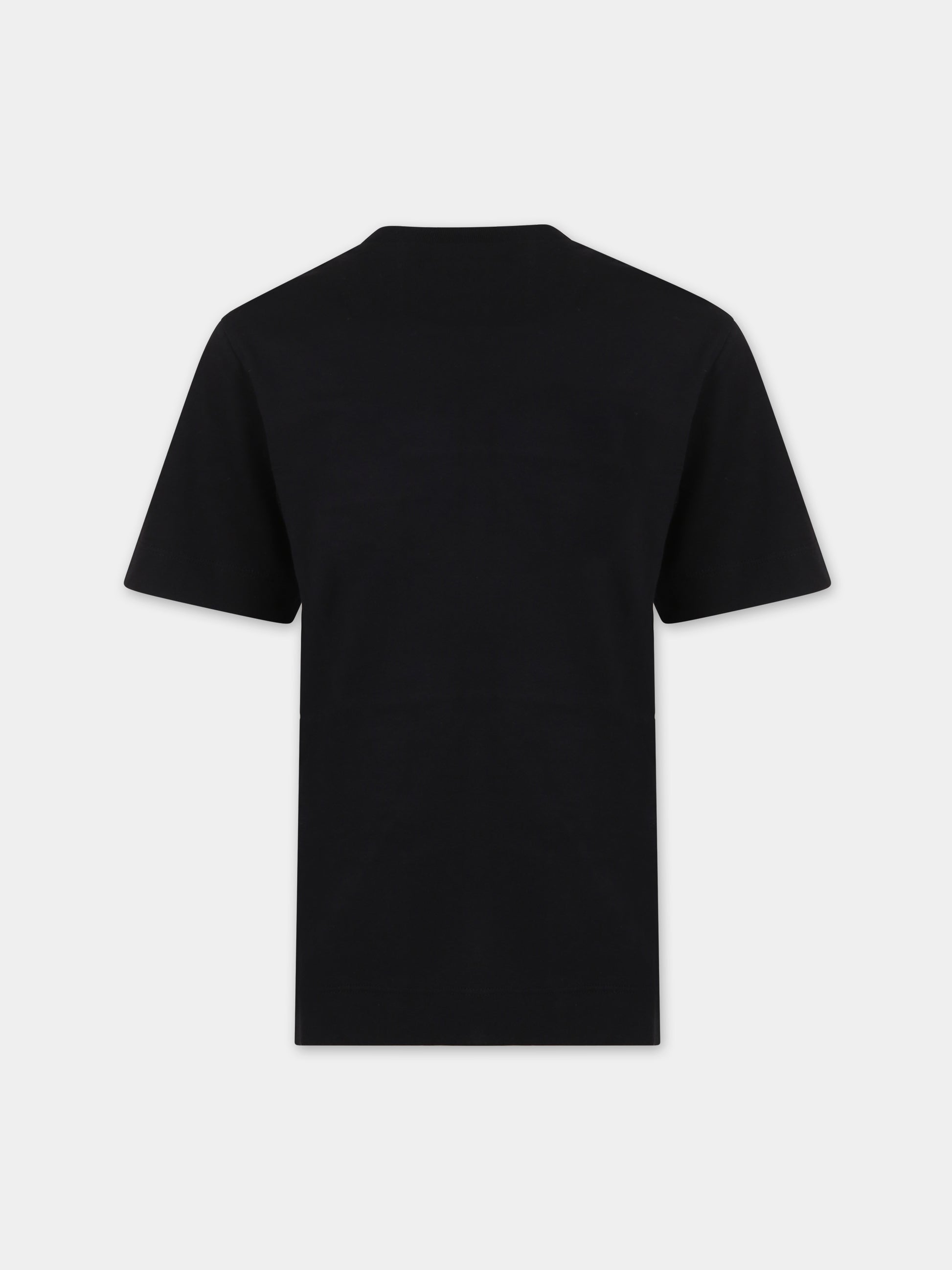 T-shirt blu per bambini con logo,Marni Kids,M00921 0M900