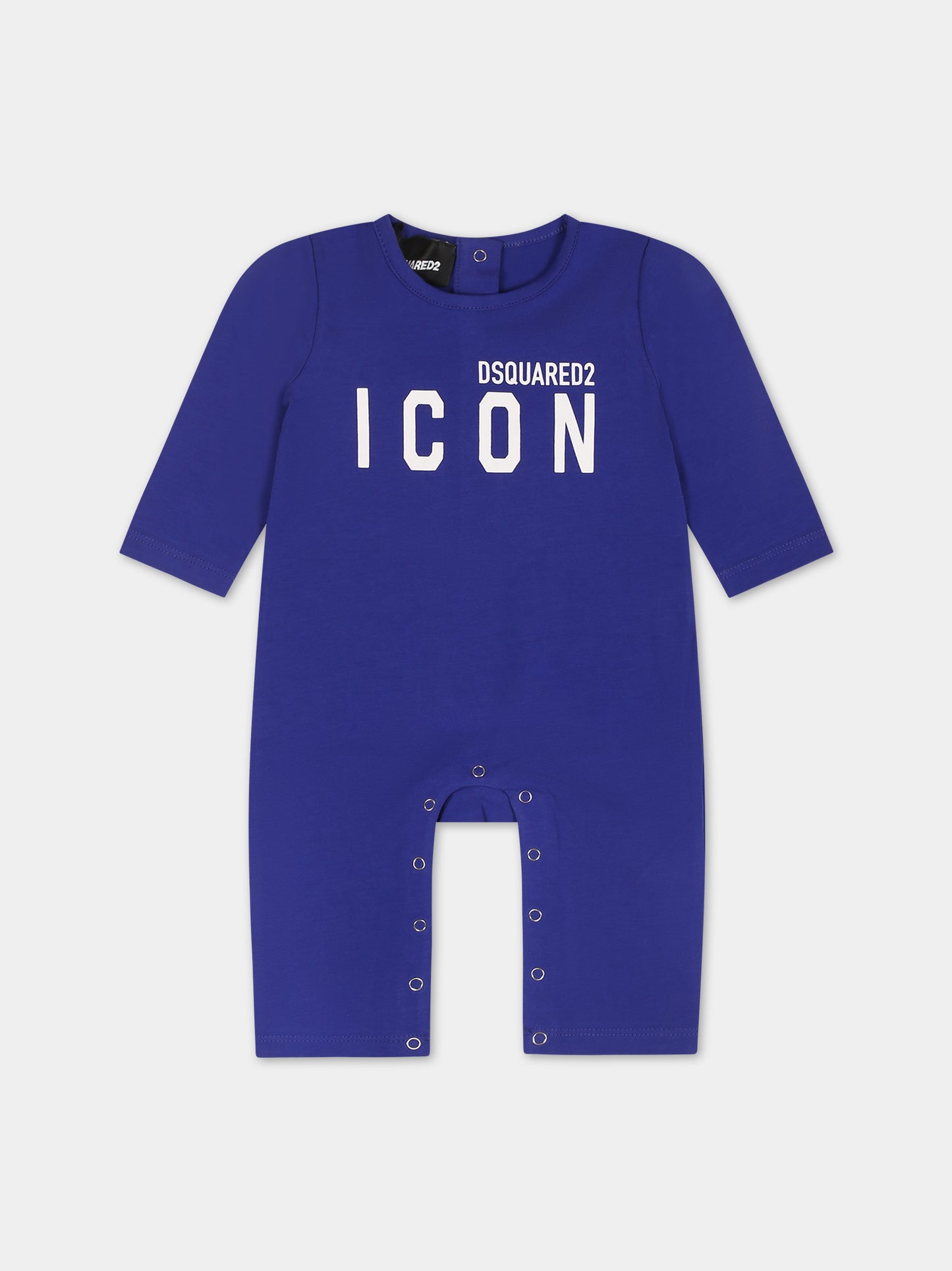 Tutina blu per neonato con logo,Dsquared2,DQ2058 D008J DQ861