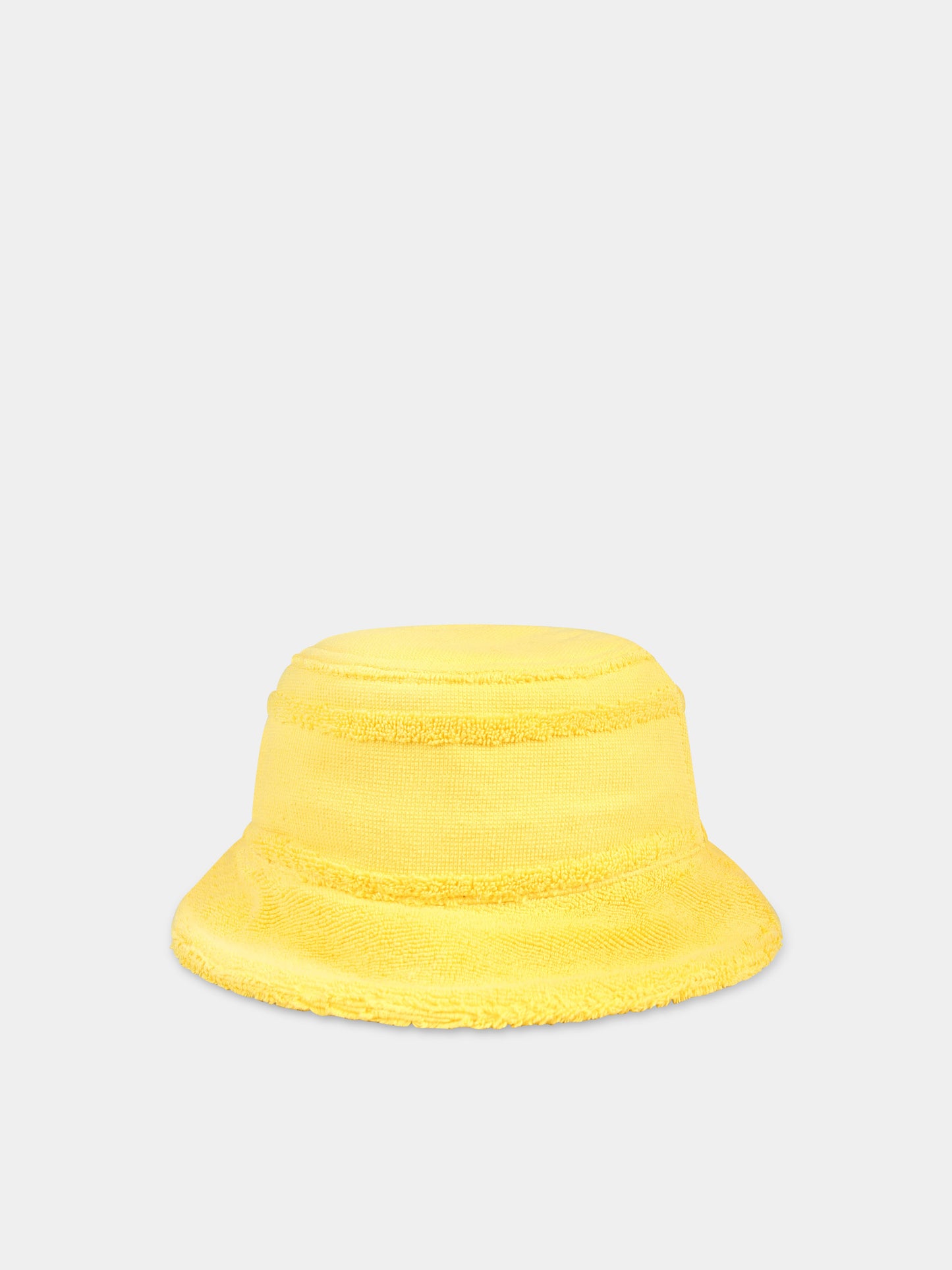 Cloche gialla per bambini con logo Fendi,Fendi Kids,JUP033 ARW2 F0VNL