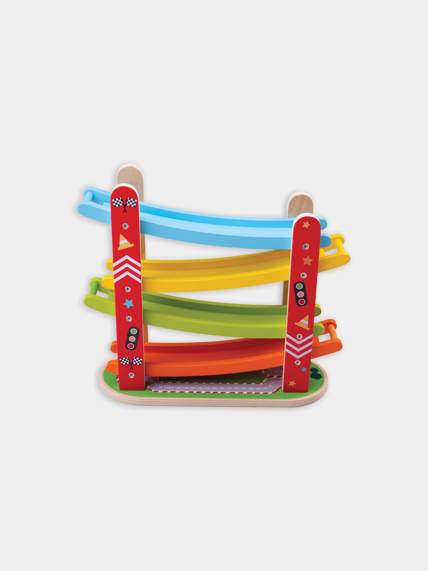 Rampa auto multicolor per bambini,Bigjigs,BJ173