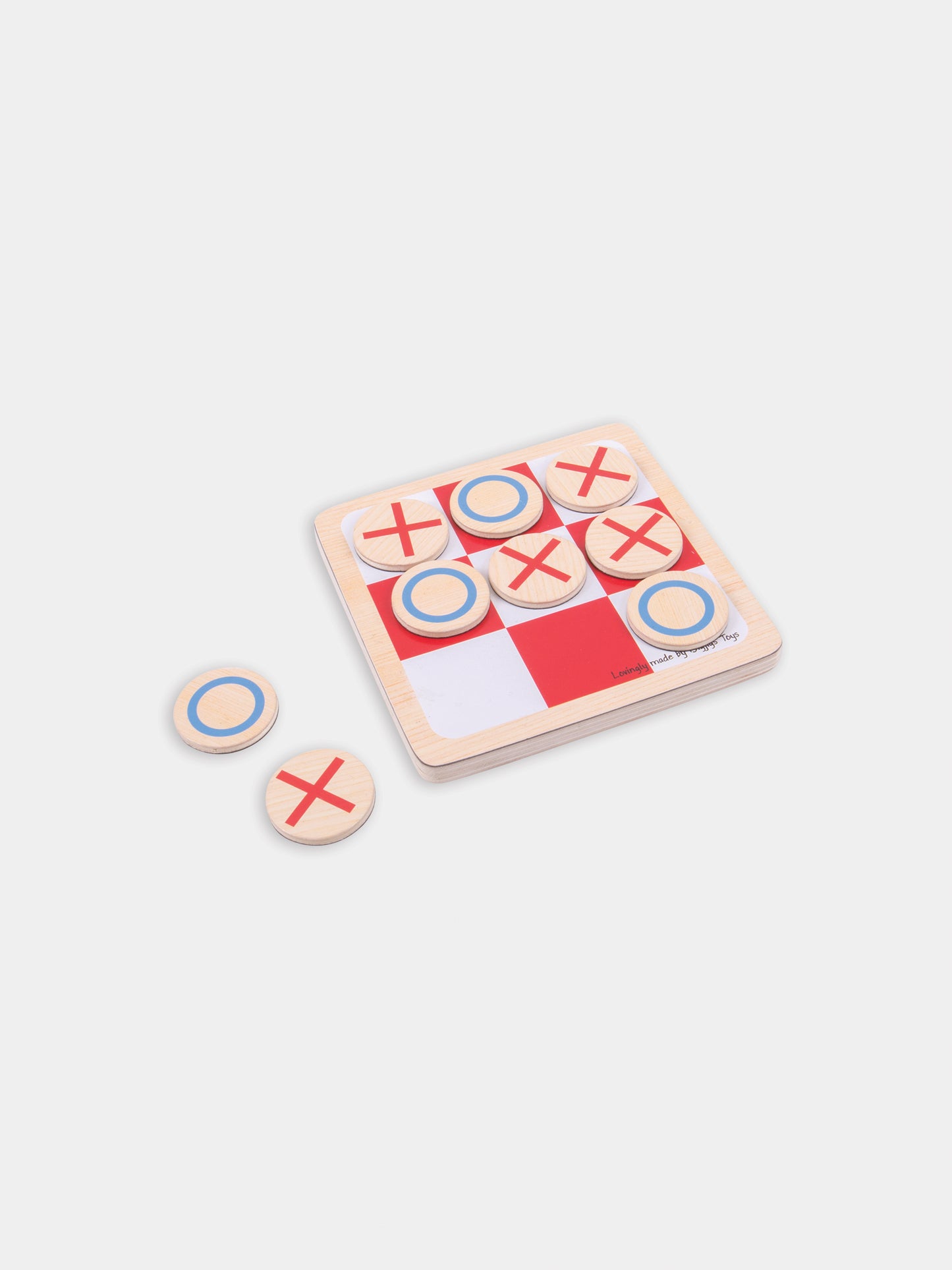 Gioco del tris beige per bambini,Bigjigs,BJ555