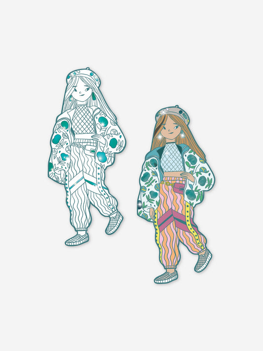 Modelle da colorare per bambini,Djeco,DJ09547