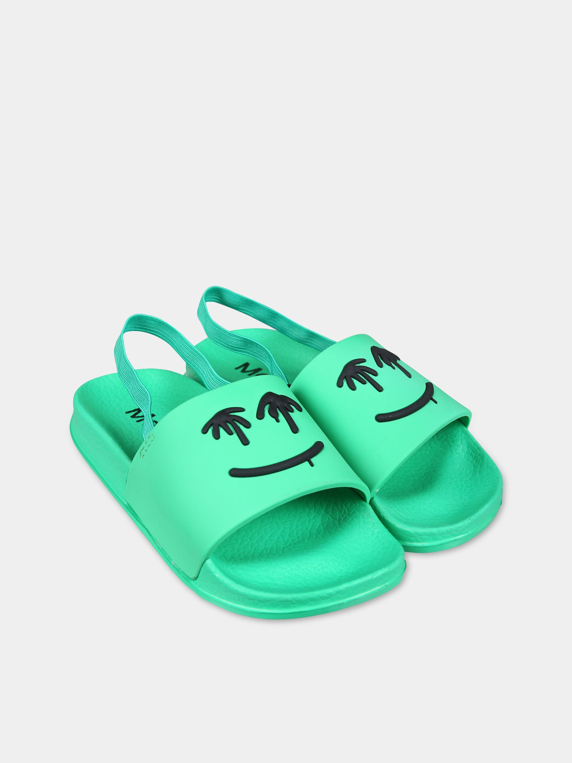 Ciabatte verdi per bambini con smile,Molo,7S24U202 8857-