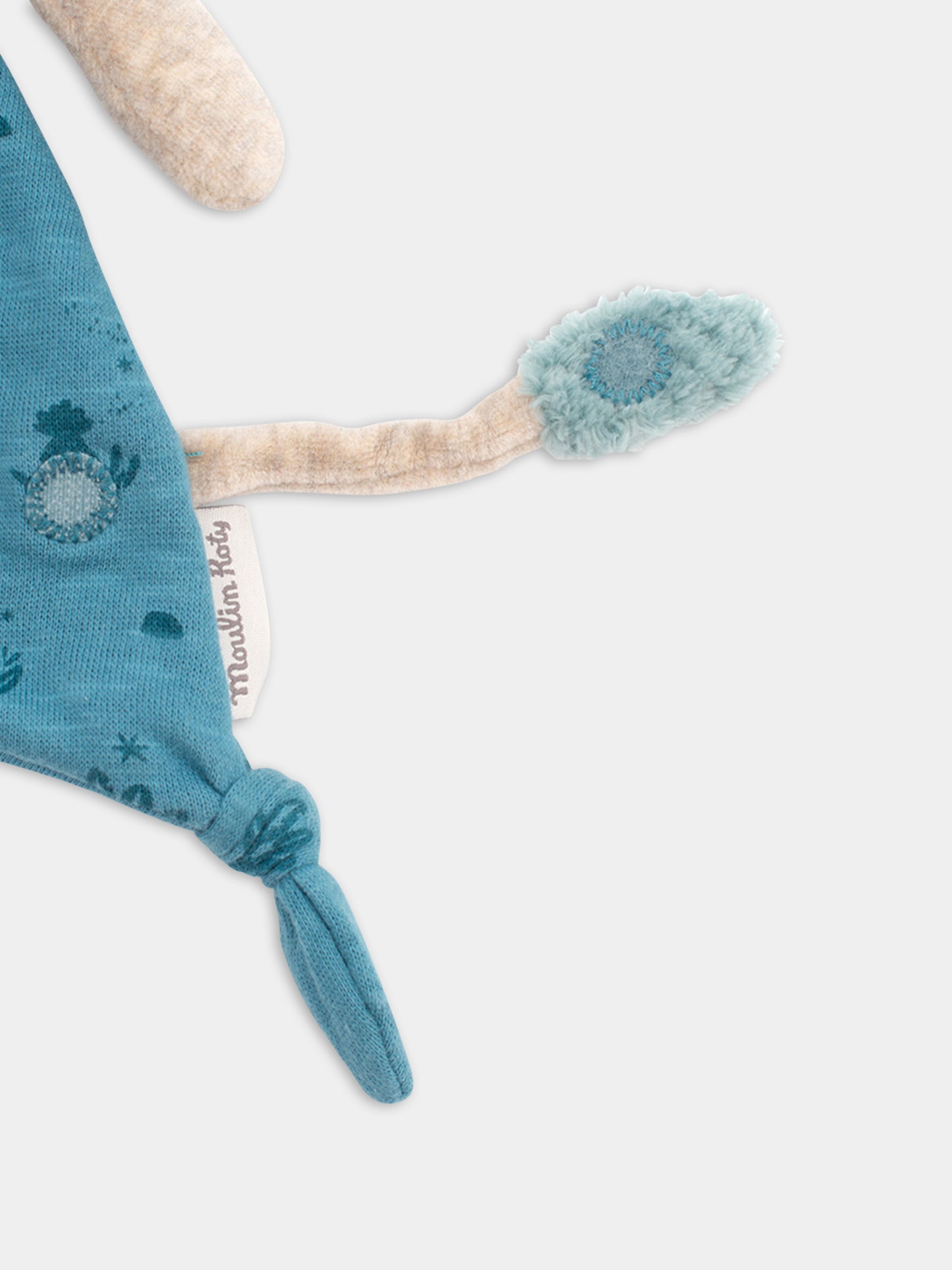 Doudou azzurro per neonati,Moulin Roty,669016