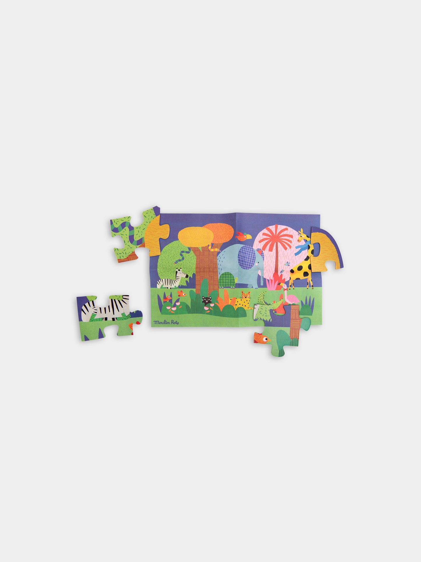 Puzzle gigante multicolor per bambini,Moulin Roty,679441
